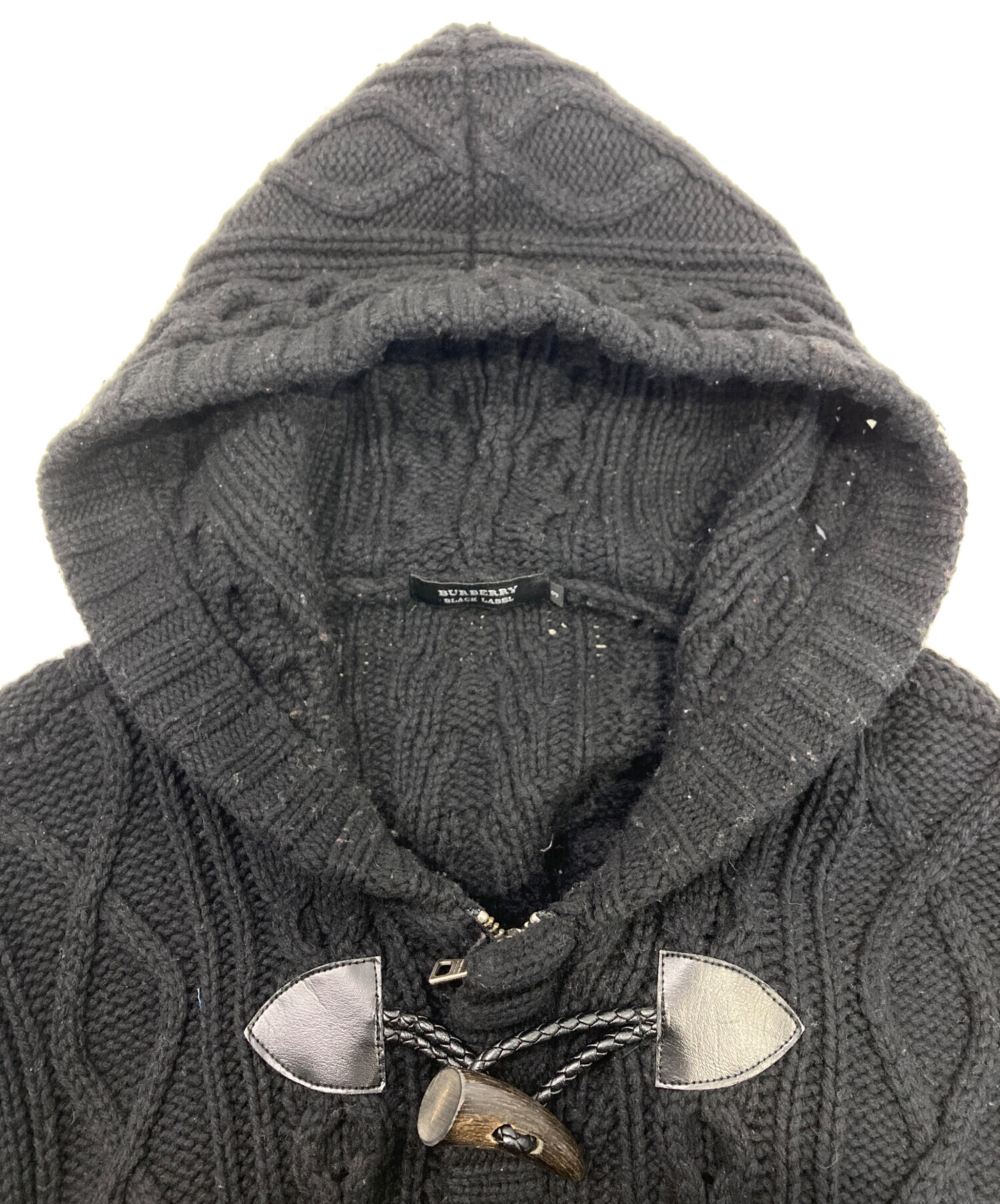 BURBERRY BLACK LABEL ダッフルコート M グレー ヤ15 BURBERRY BLACK