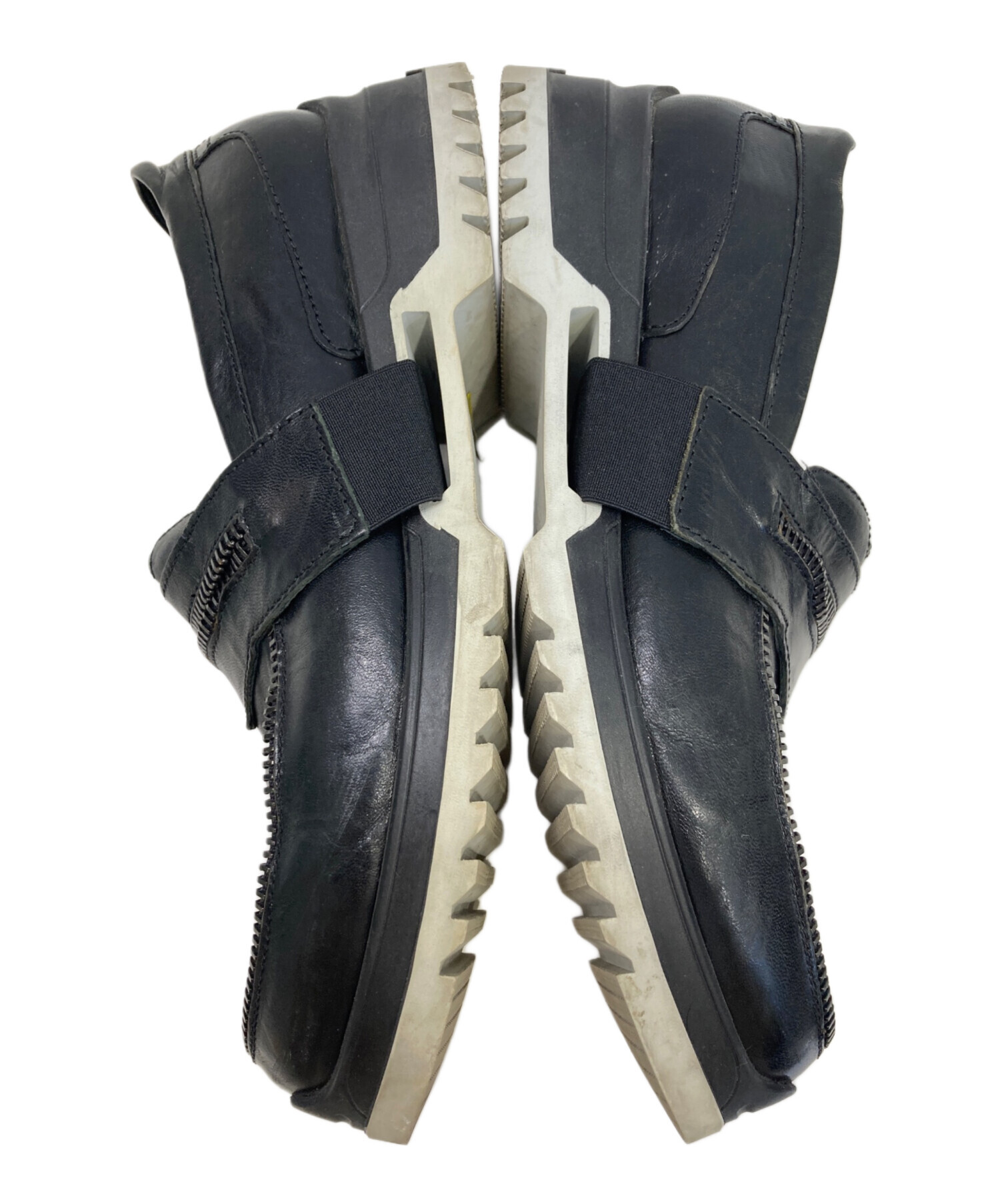 diesel 厚底　ローファー 中古・古着通販】DIESEL (ディーゼル) ローファー ブラック サイズ:42