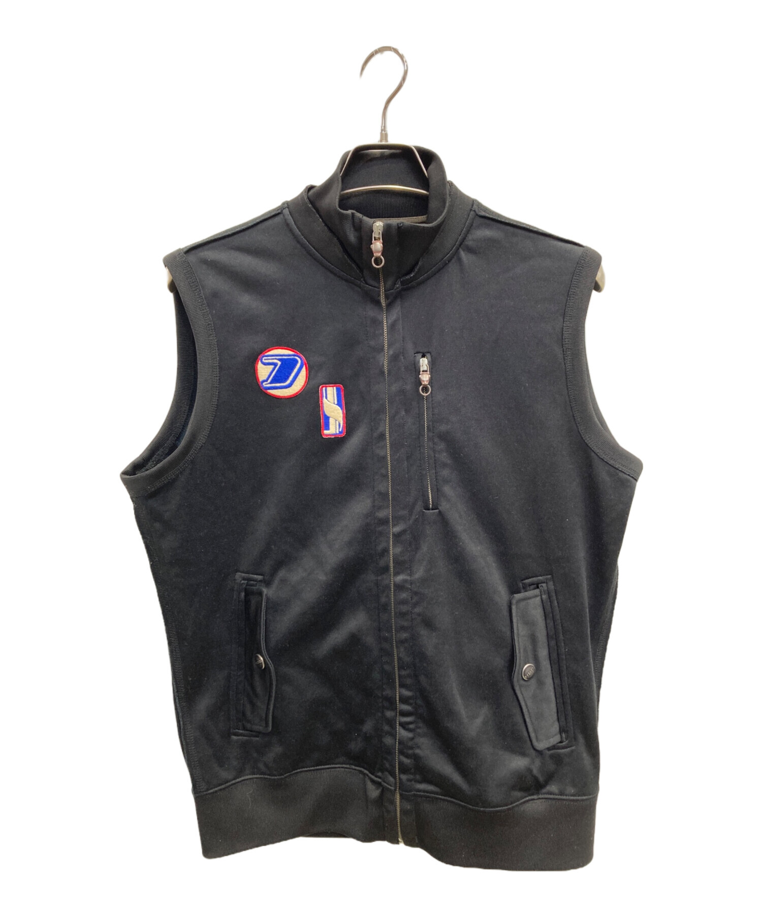 中古・古着通販】DIESEL (ディーゼル) ベスト ブラック サイズ:XL 