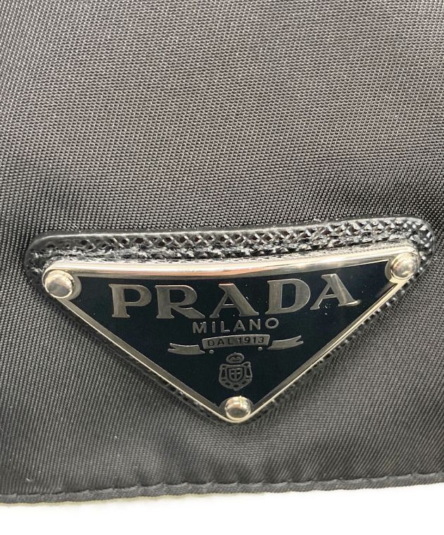 中古・古着通販】PRADA (プラダ) 三角ロゴ金具プレート ベースボール