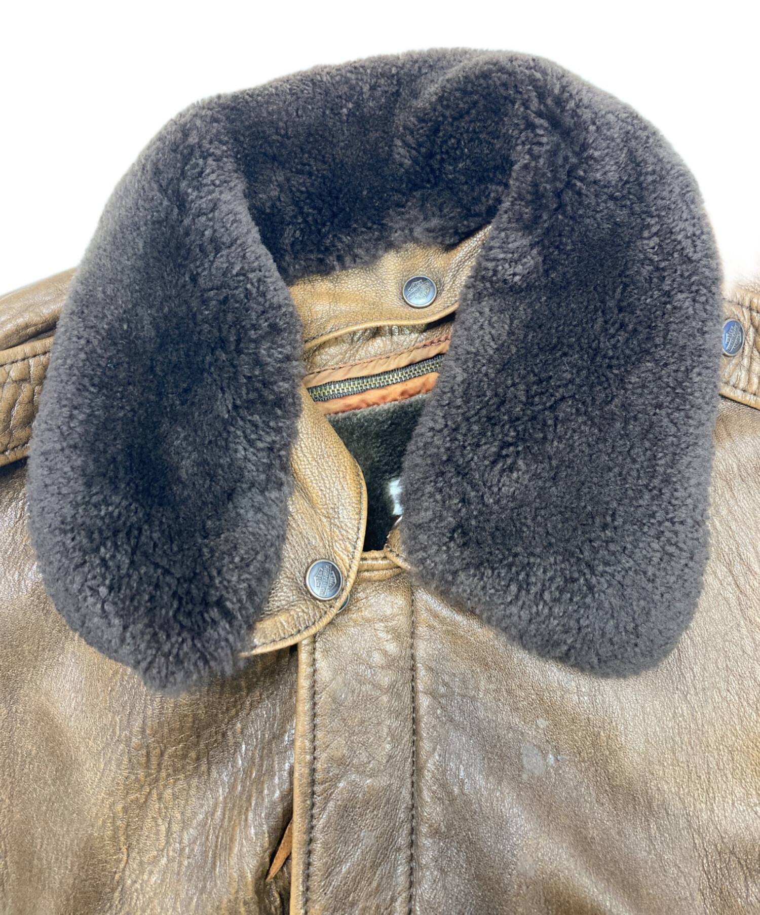 中古・古着通販】HARLEY-DAVIDSON (ハーレーダビッドソン) G1レザー