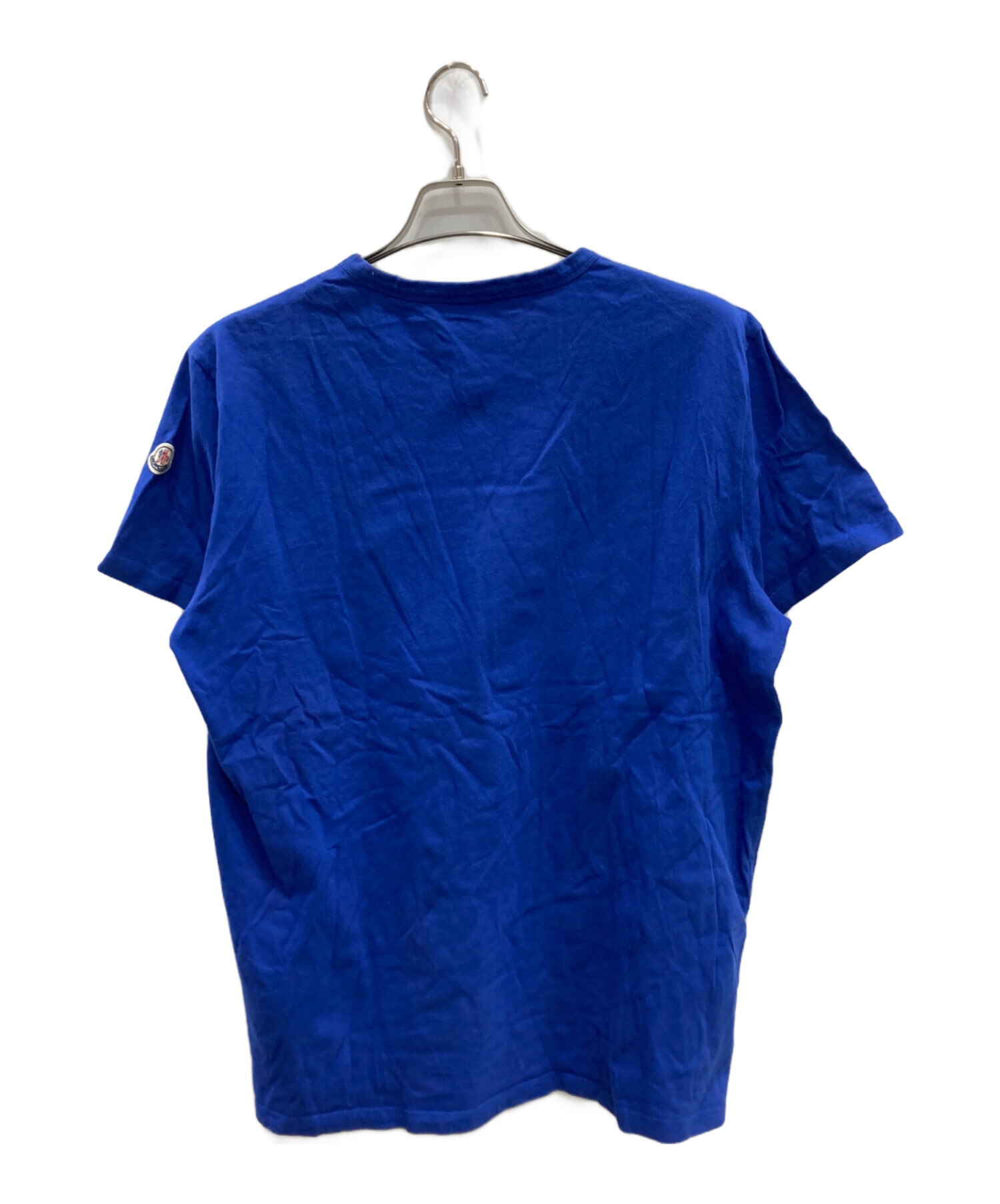 中古・古着通販】MONCLER (モンクレール) Tシャツ ブルー サイズ:XXL  