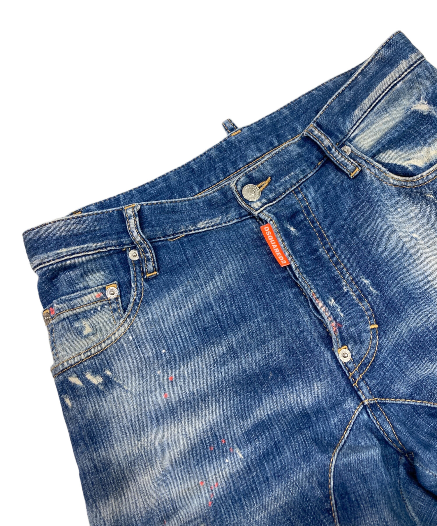 ぱんたに　美品　Dsquared2 ワッペン付　コーデュロイシャツ ぱんたに様専用 美品 Dsquared2 ワッペン付 コーデュロイシャツ