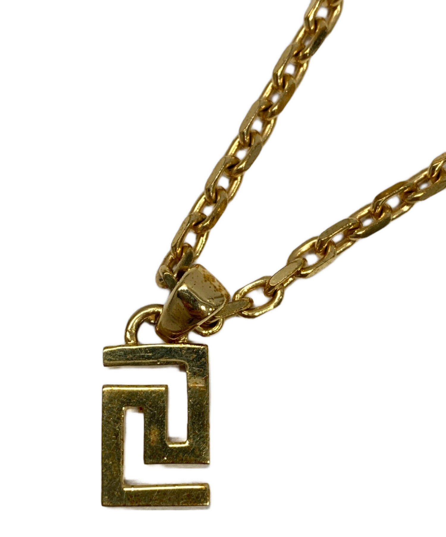 中古・古着通販】VERSACE (ヴェルサーチ) ネックレス ゴールド 