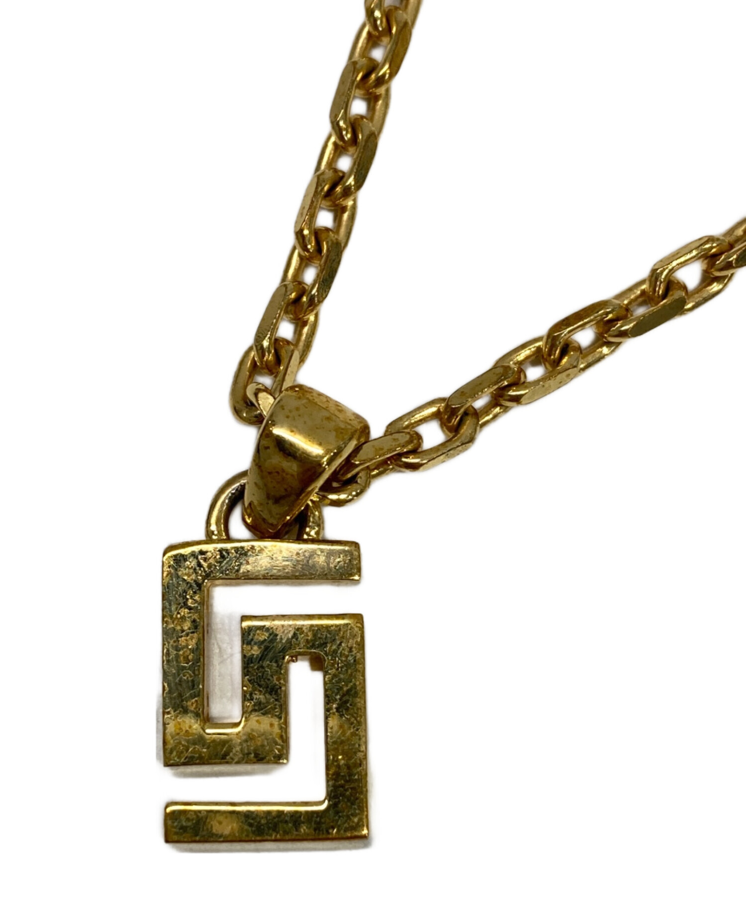 中古・古着通販】VERSACE (ヴェルサーチ) ネックレス ゴールド 