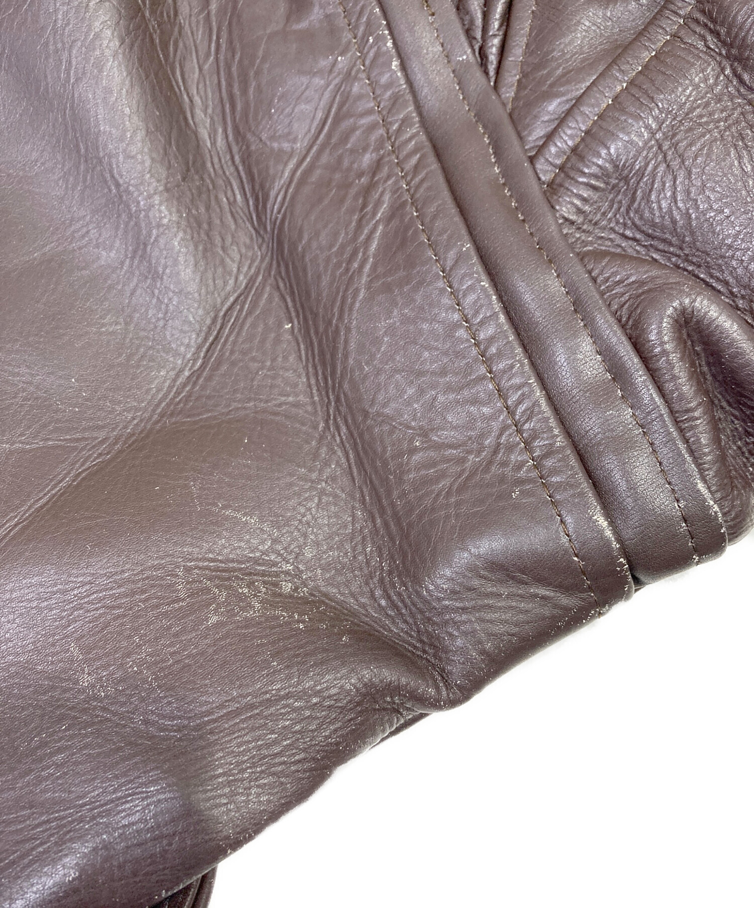 中古・古着通販】AMERICAN NOSTALGIA (アメリカンノスタルジア) レザー