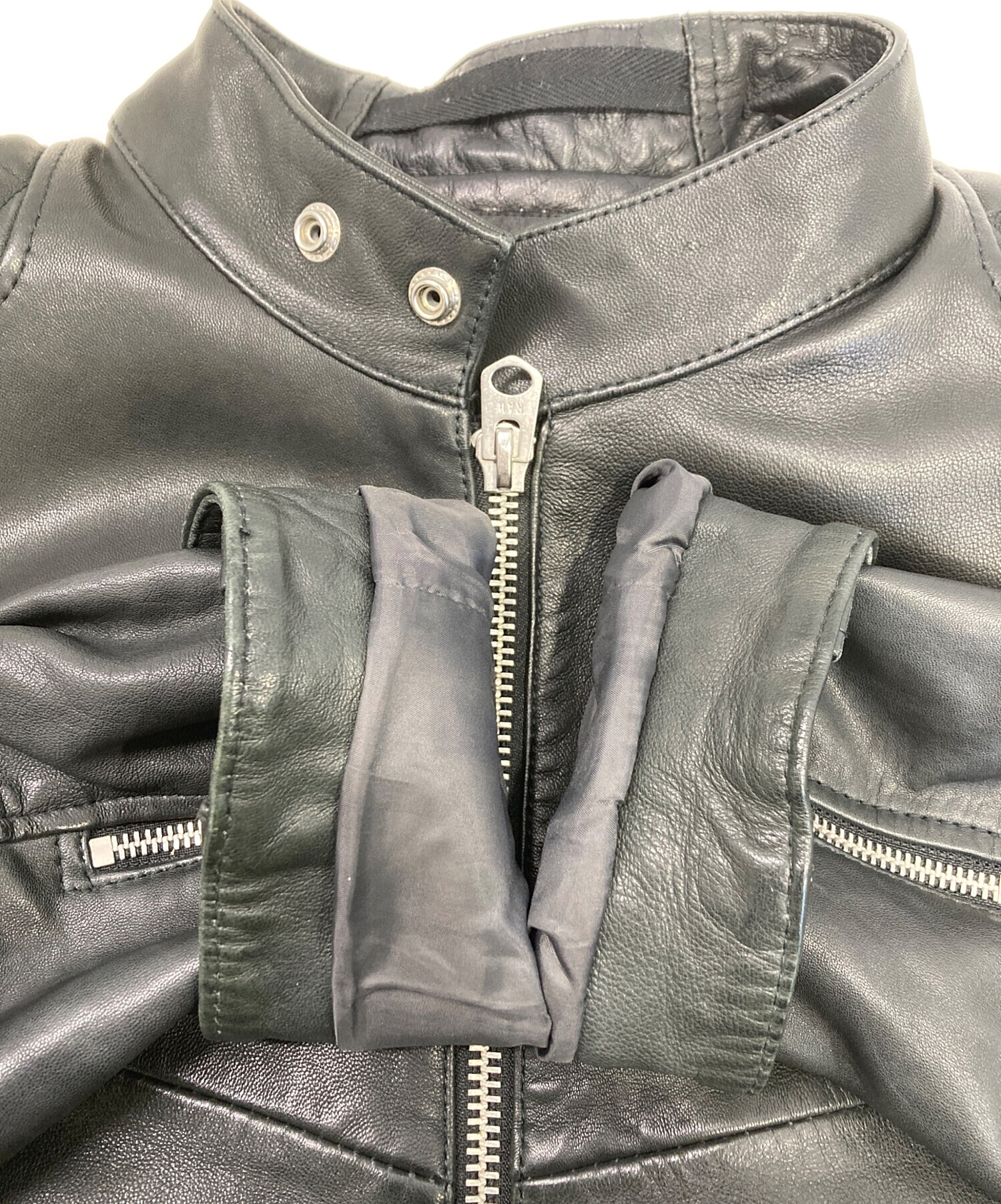 中古・古着通販】G-STAR RAW (ジースターロゥ) ラムレザージャケット
