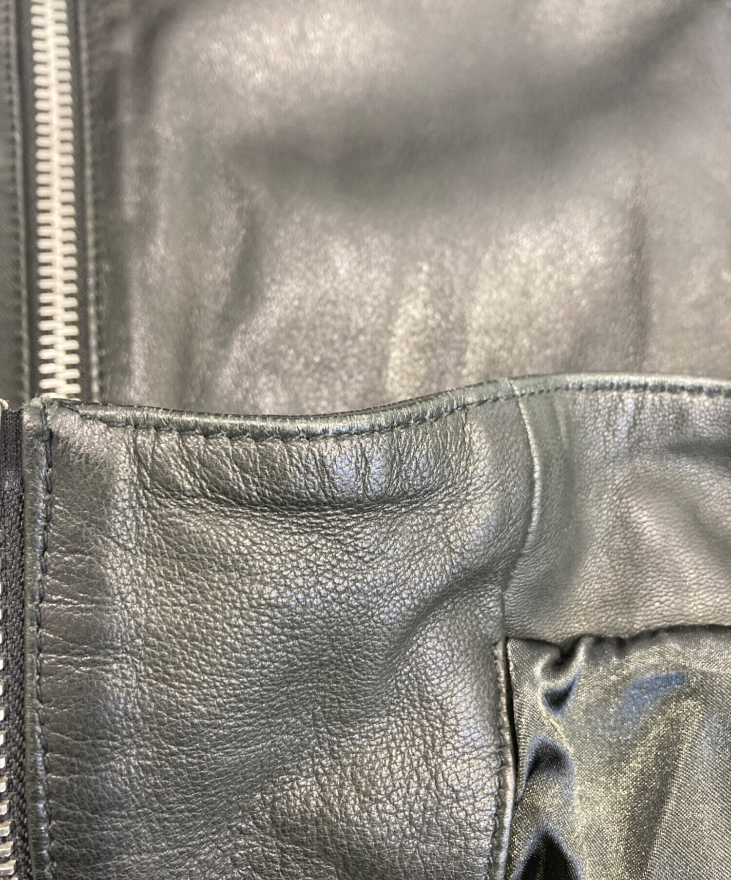 中古・古着通販】G-STAR RAW (ジースターロゥ) ラムレザージャケット