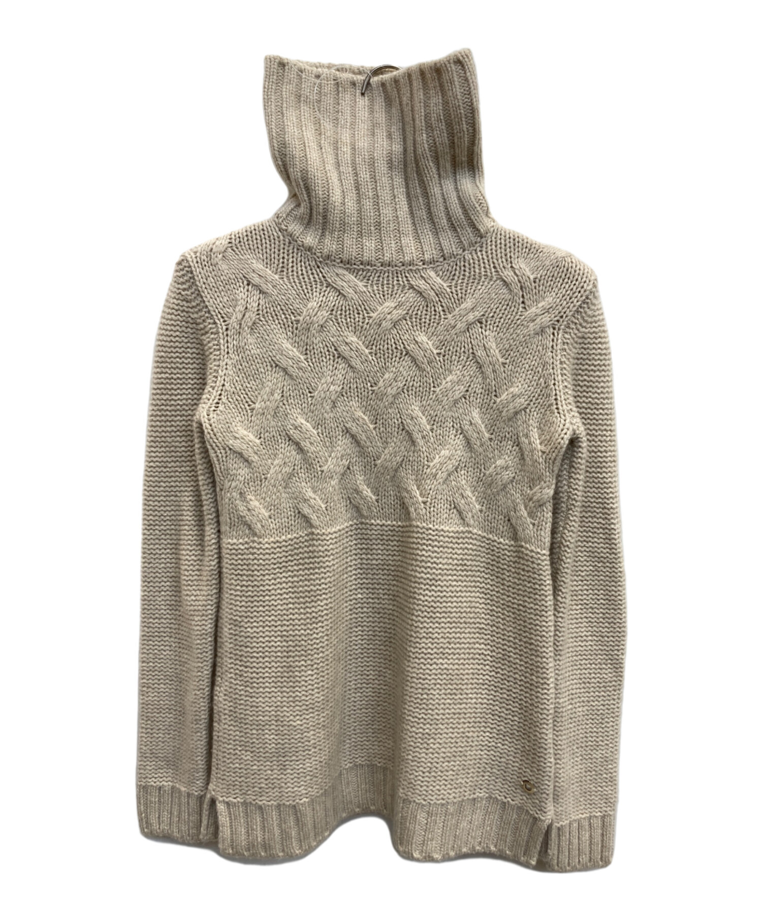 ロロピアーナ カシミヤ100% タートルネックセーター ニット グリーン系 50 中古・古着通販】LORO PIANA (ロロピアーナ) カシミヤタートルネック