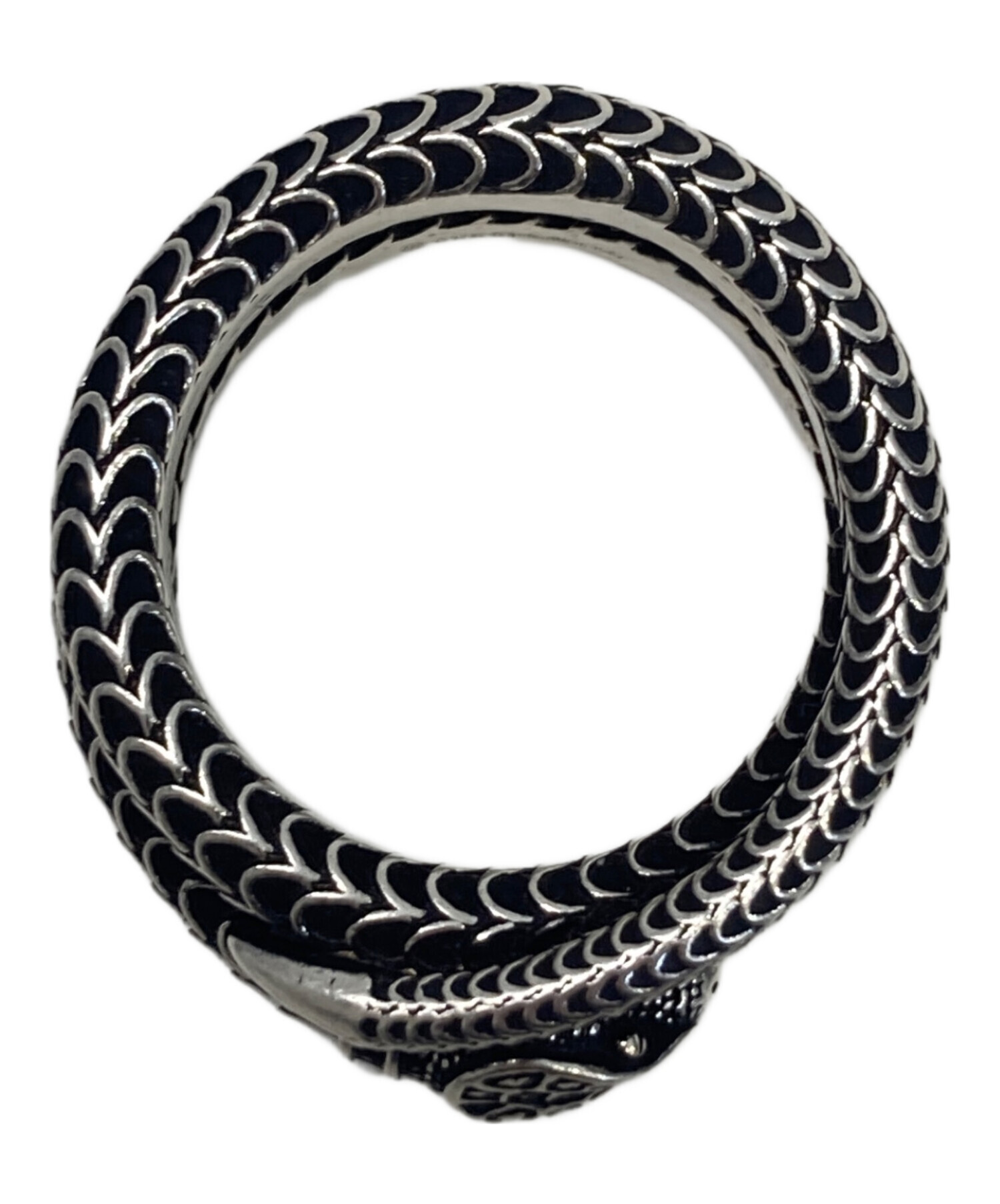 中古・古着通販】GUCCI (グッチ) スネークリング シルバー サイズ:22号 