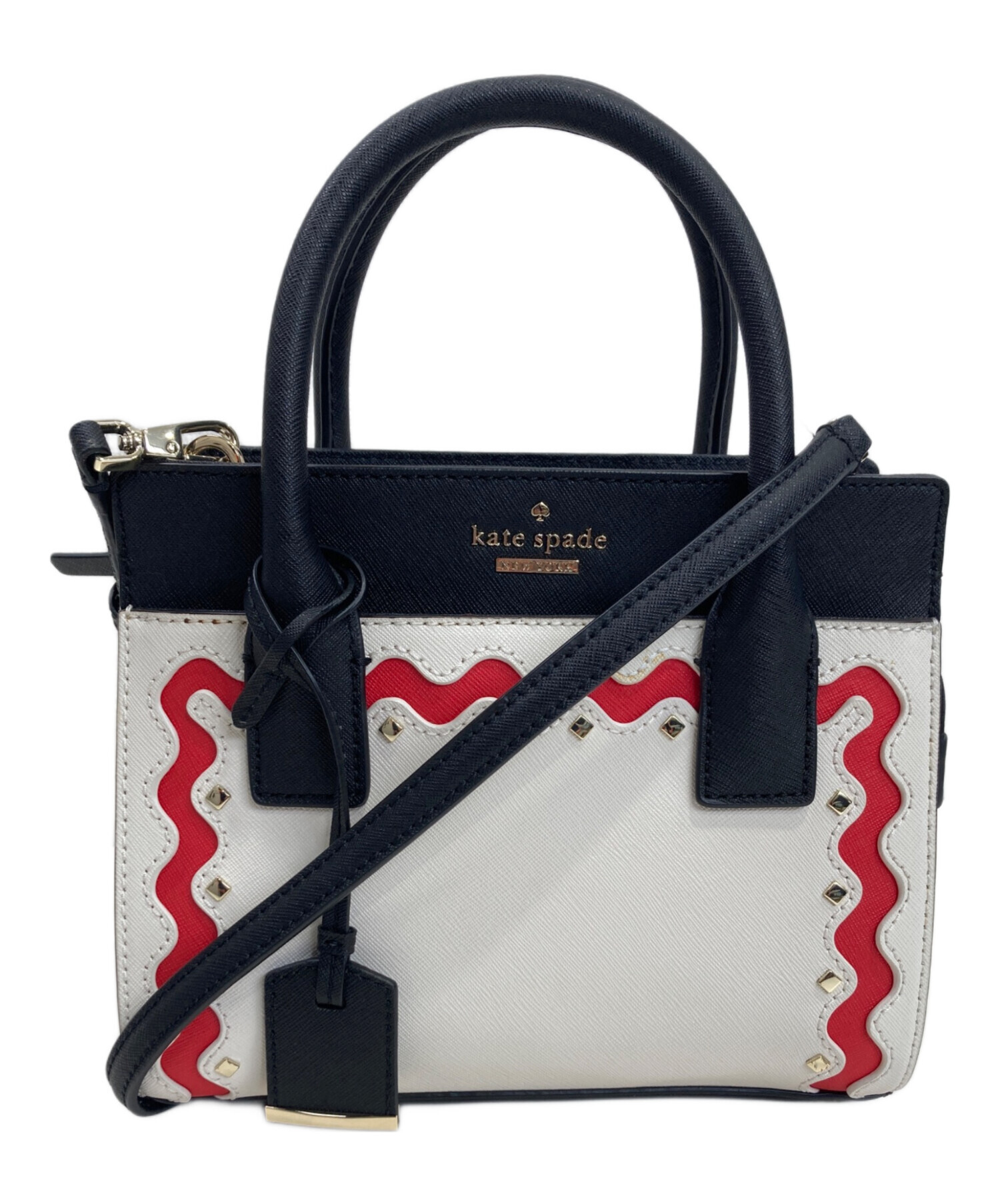 中古・古着通販】Kate Spade (ケイトスペード) 2WAYバッグ ホワイト 