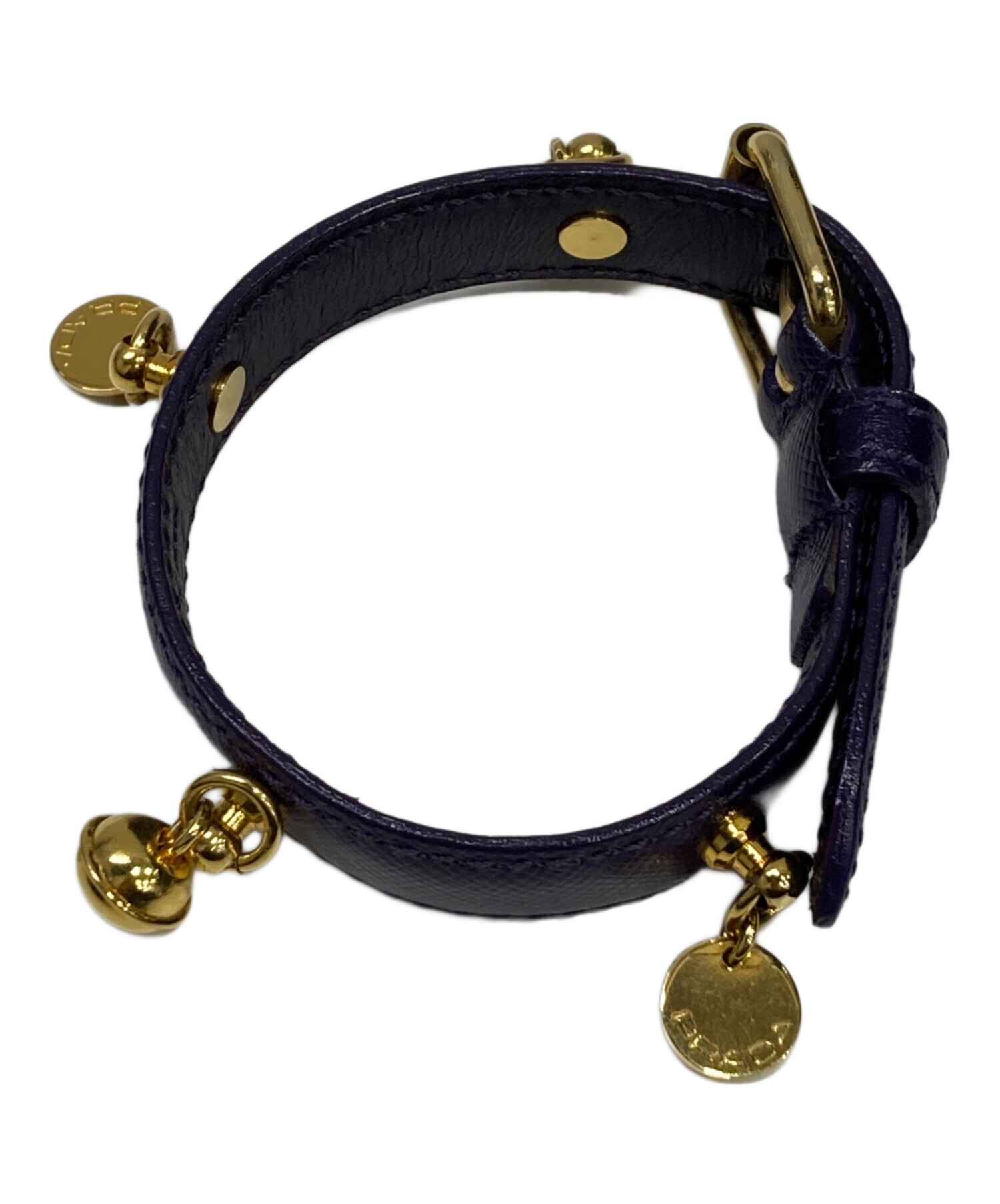 中古・古着通販】PRADA (プラダ) ブレスレット パープル｜ブランド 