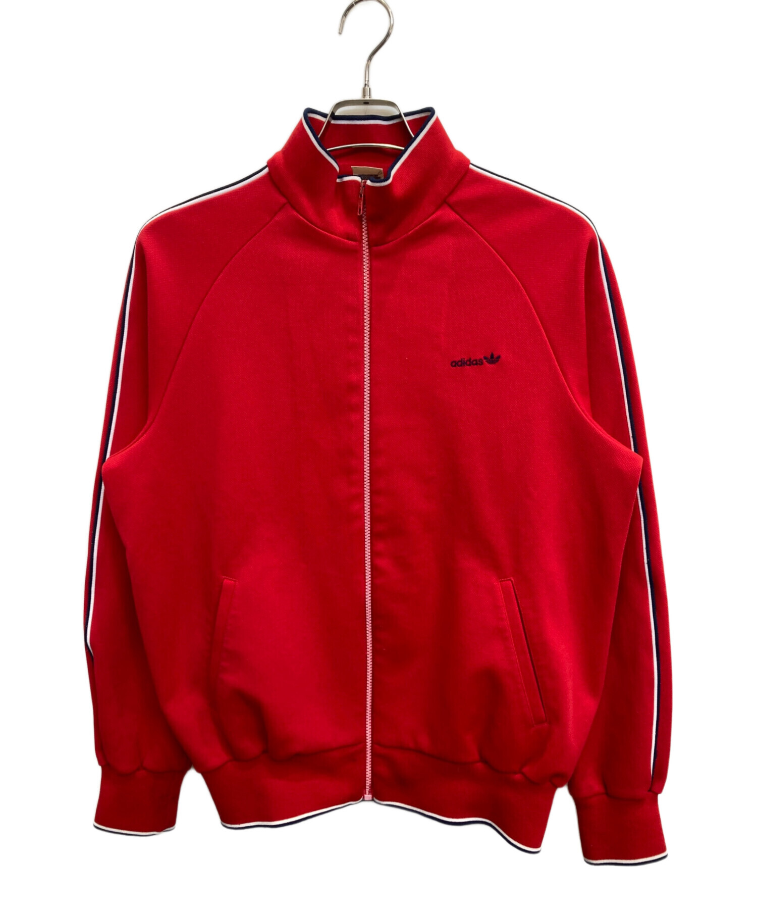 中古・古着通販】adidas (アディダス) トラックジャケット レッド 