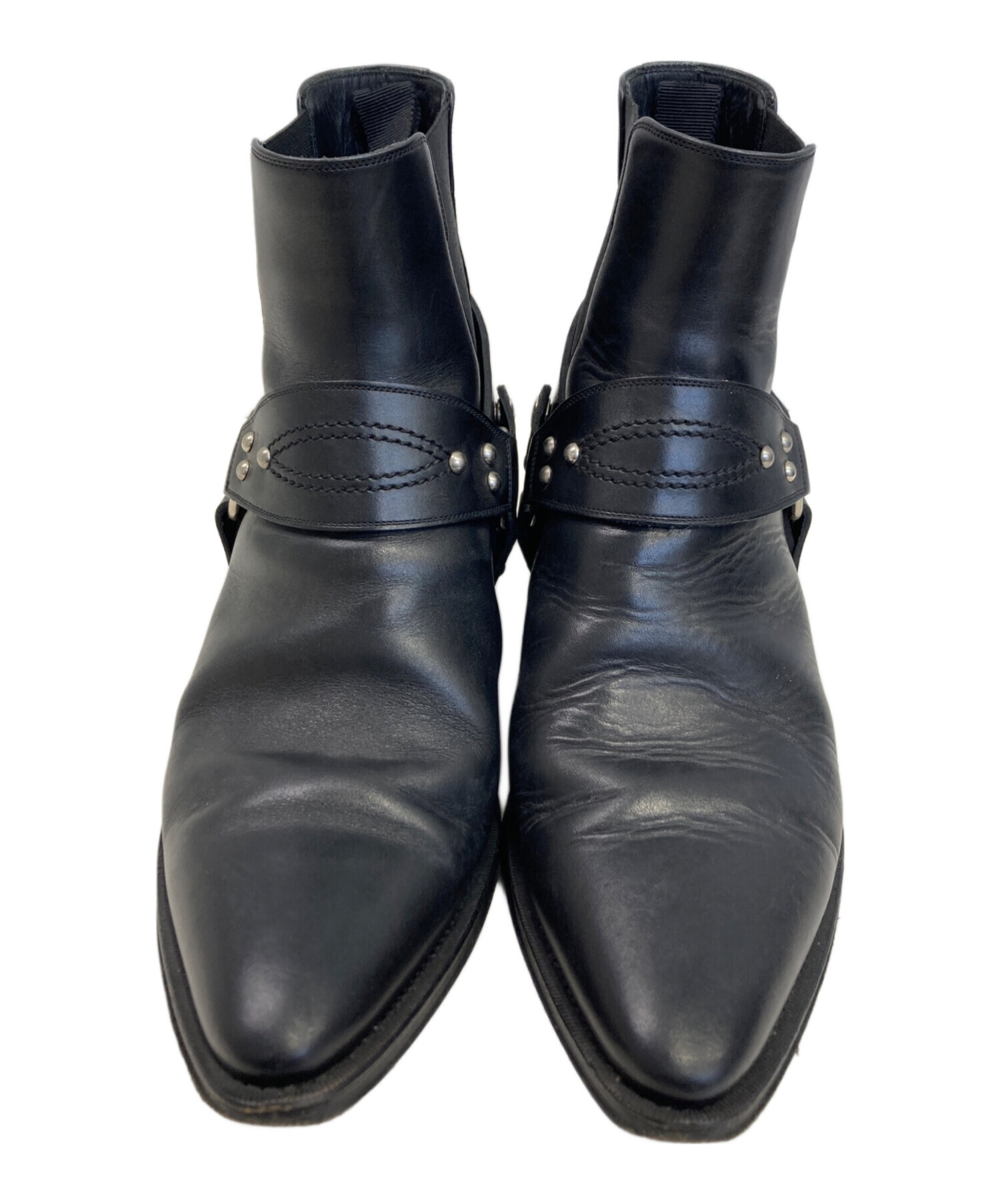 中古・古着通販】CELINE (セリーヌ) サイドゴアハーネス チェルシー