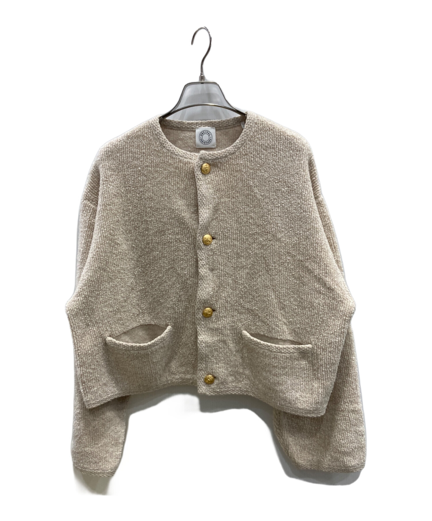 ORCIVAL CREW NECK CARDIGAN