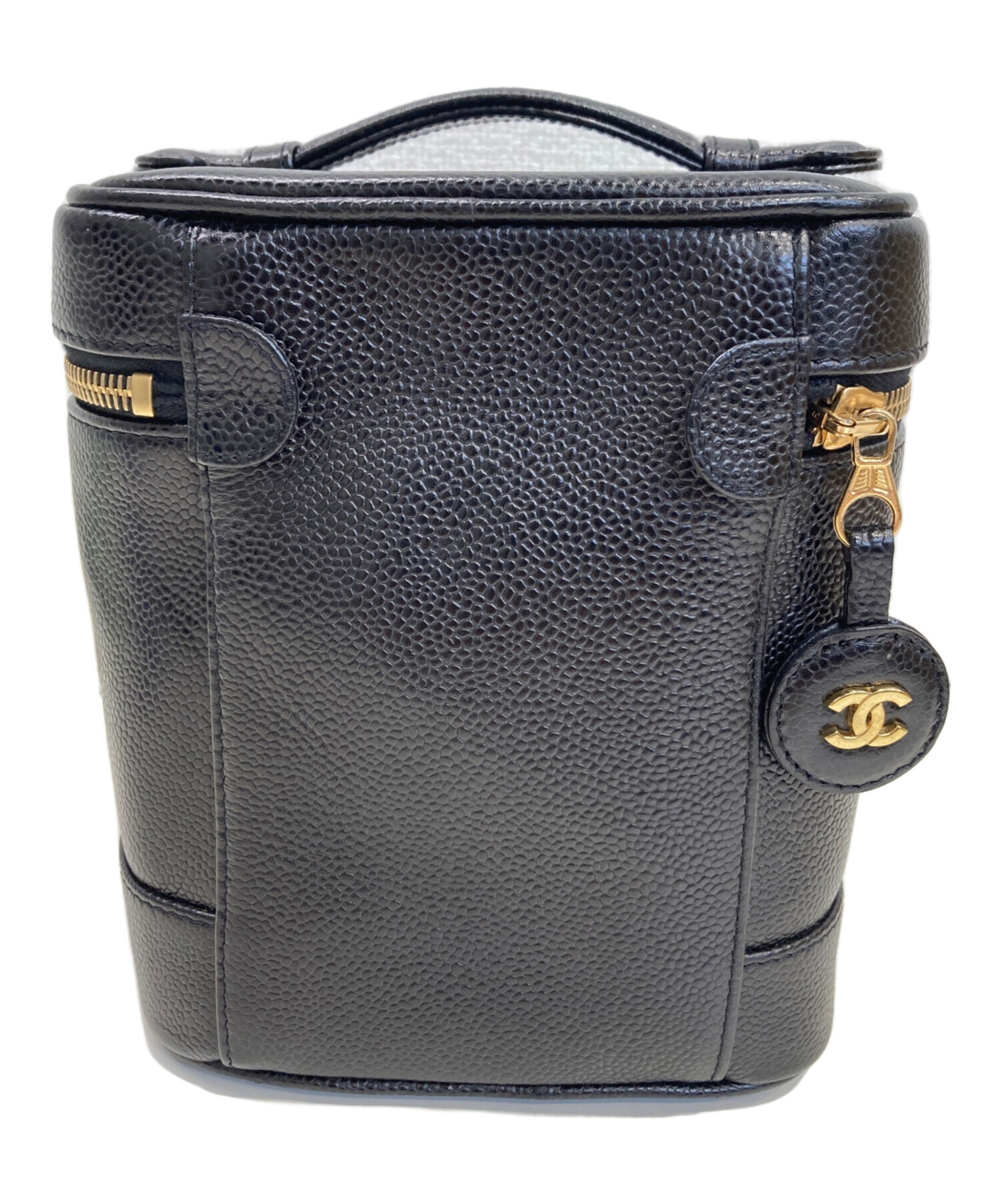 中古・古着通販】CHANEL (シャネル) バニティバッグ ブラック