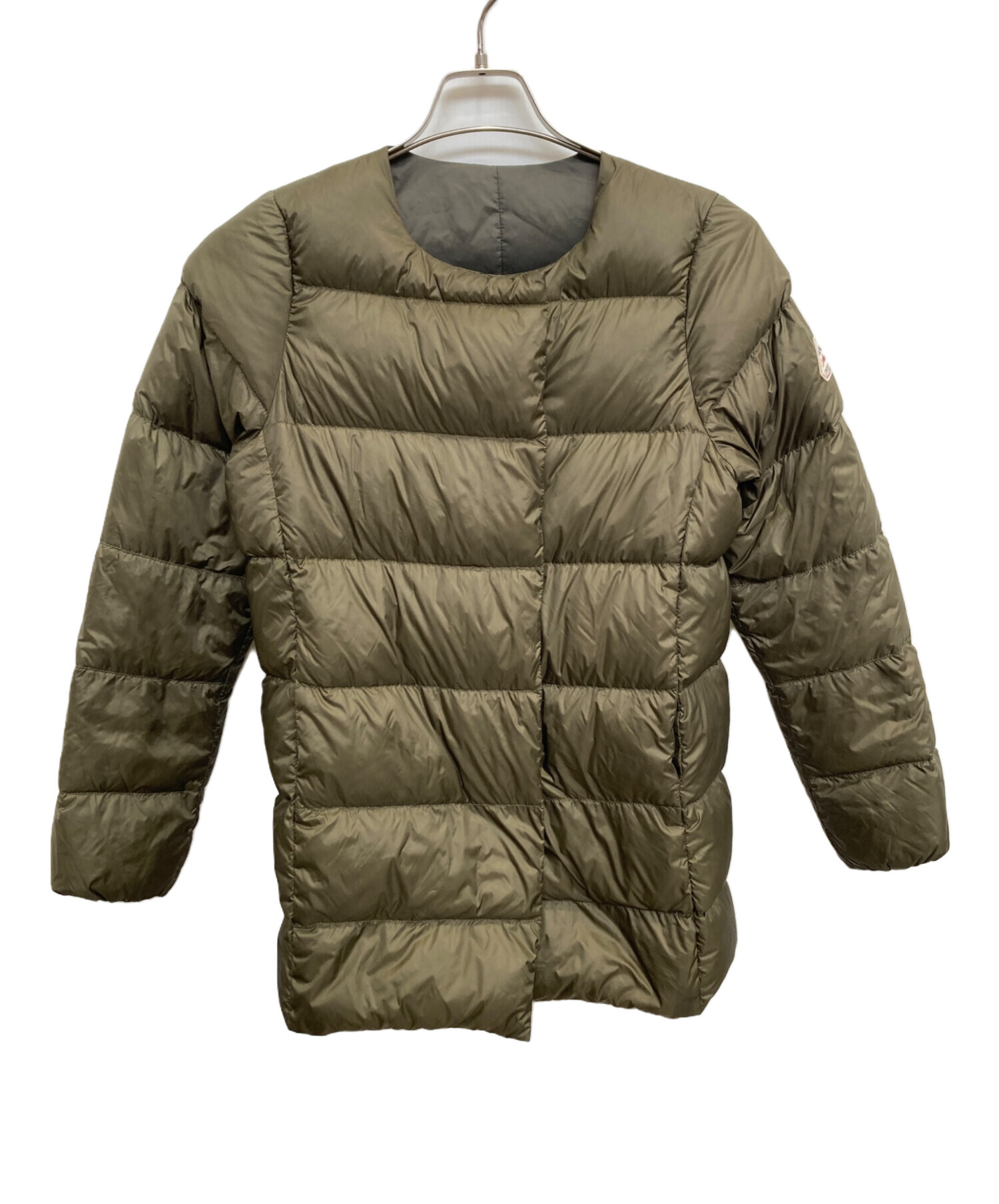 PYRENEX ピレネックス　36 キルティングダウンジャケット カーキ PYRENEX ピレネックス36 キルティングダウンジャケット カーキ