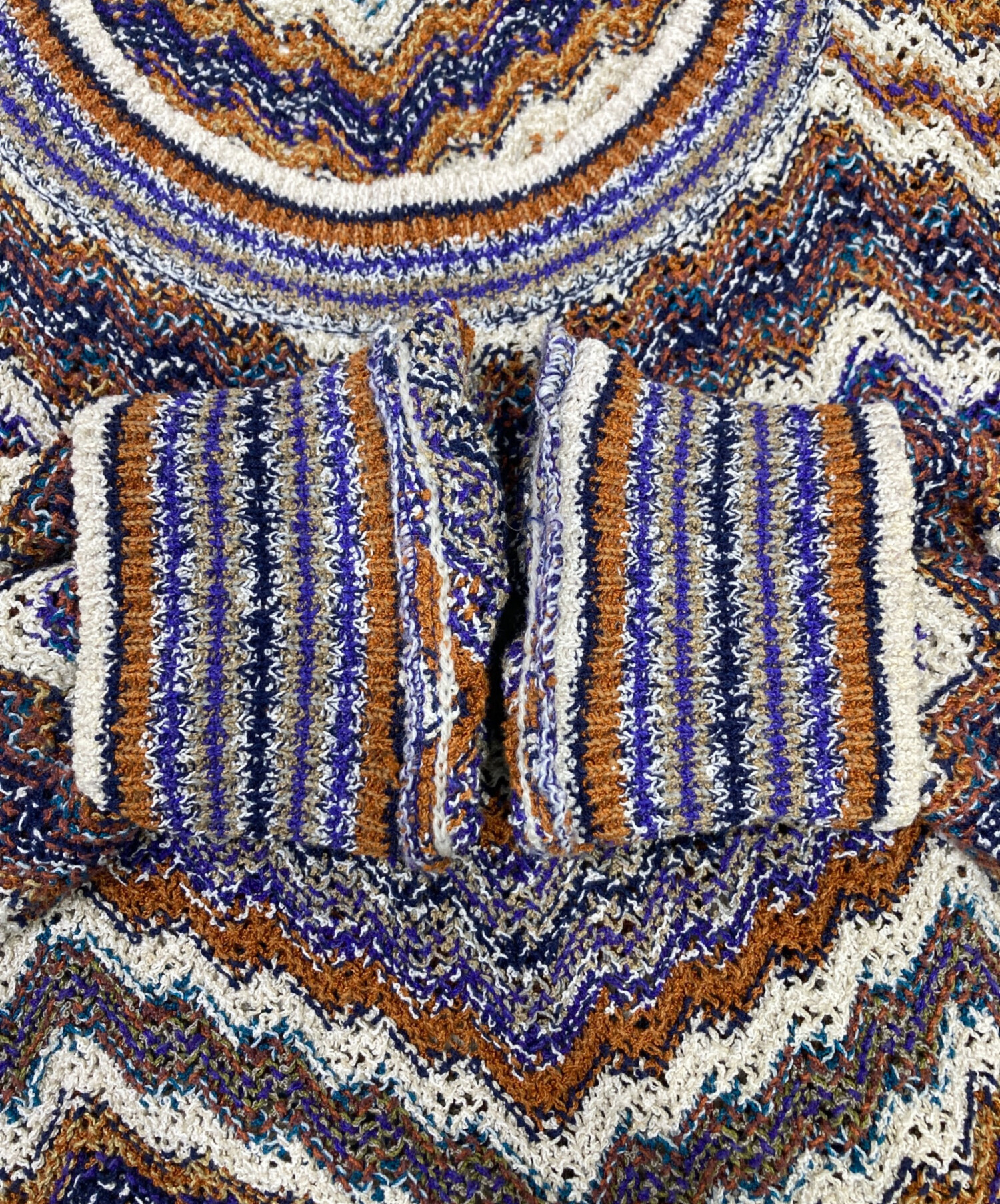 中古・古着通販】missoni (ミッソーニ) ニット ベージュ サイズ:表記