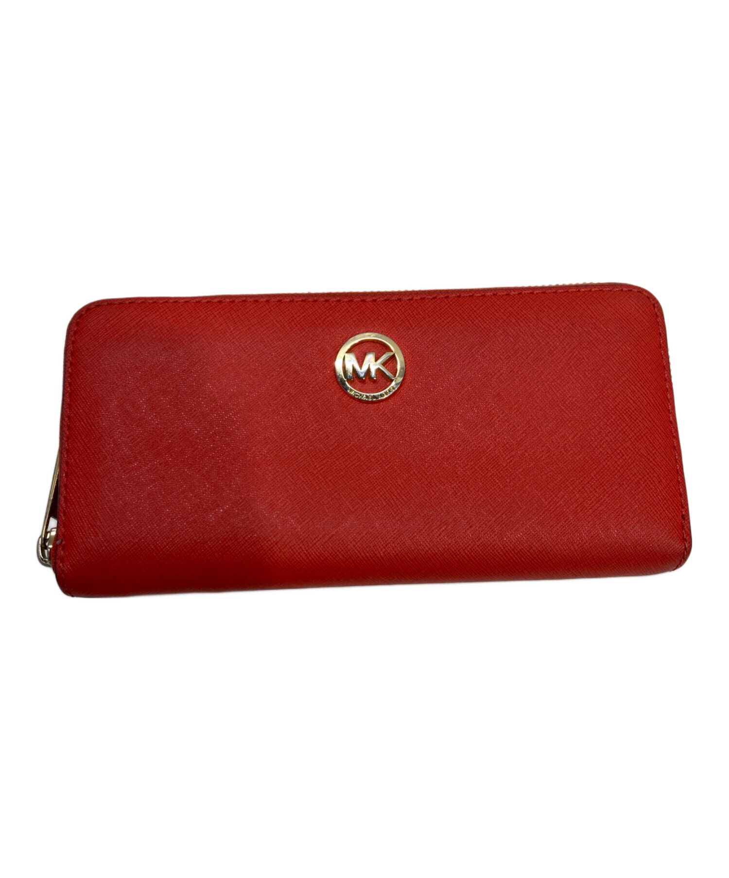 中古・古着通販】MICHAEL KORS (マイケルコース) 長財布 レッド 
