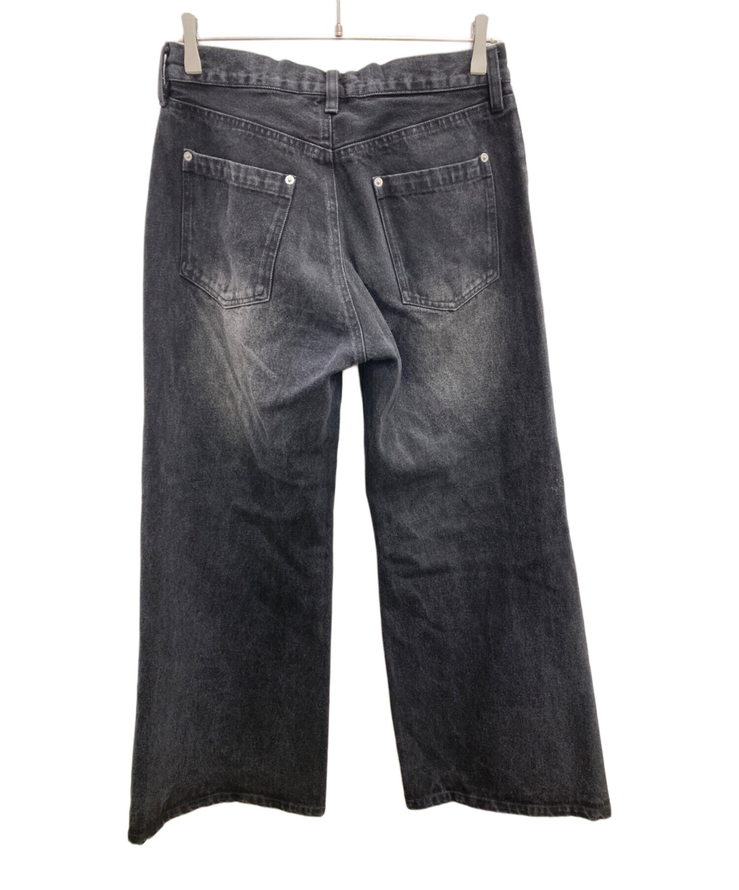 HAREデニムジーンズ HARE】 ワイドダメージデニムパンツ ワイド