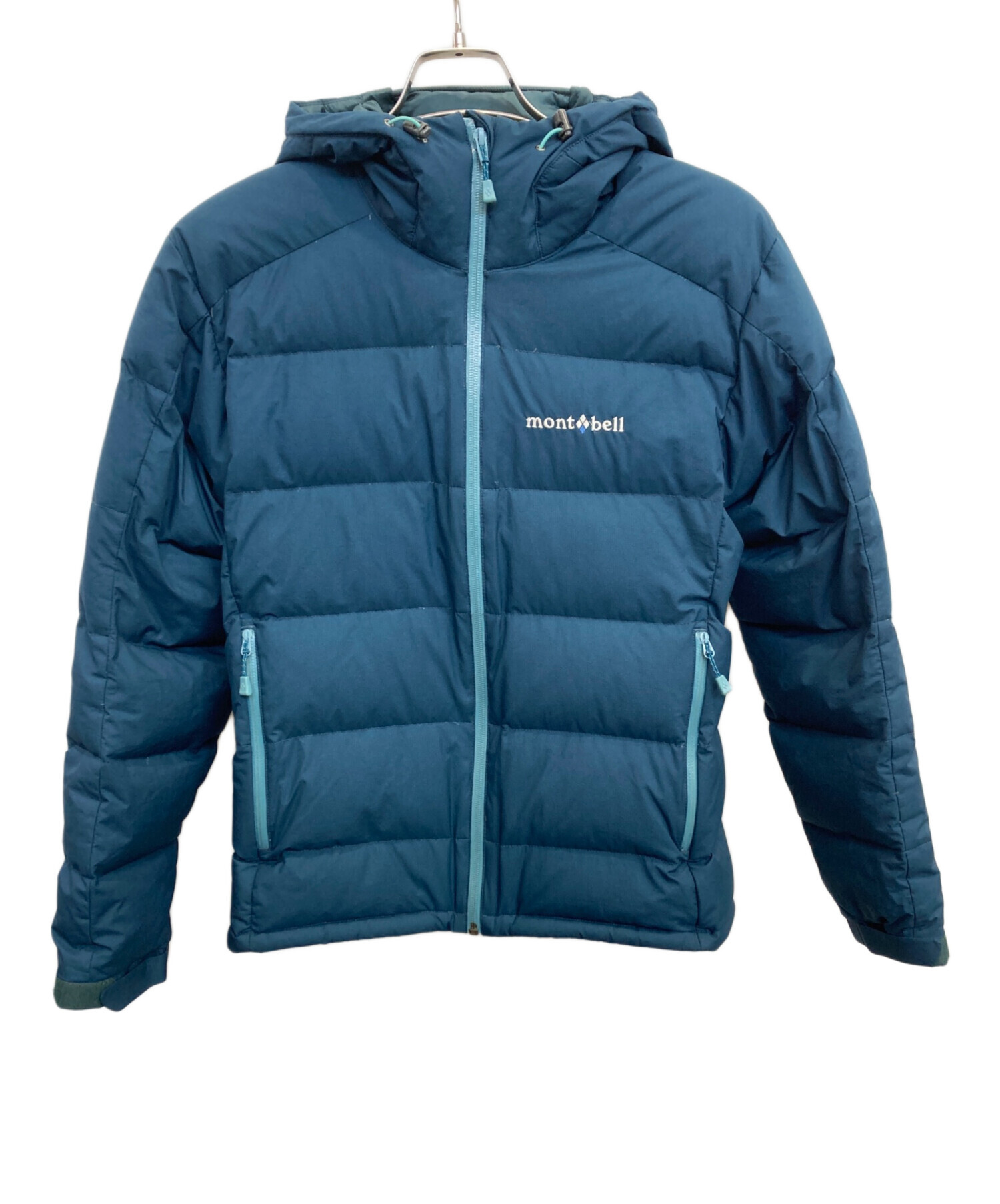 montbell ダウンジャケット S 青