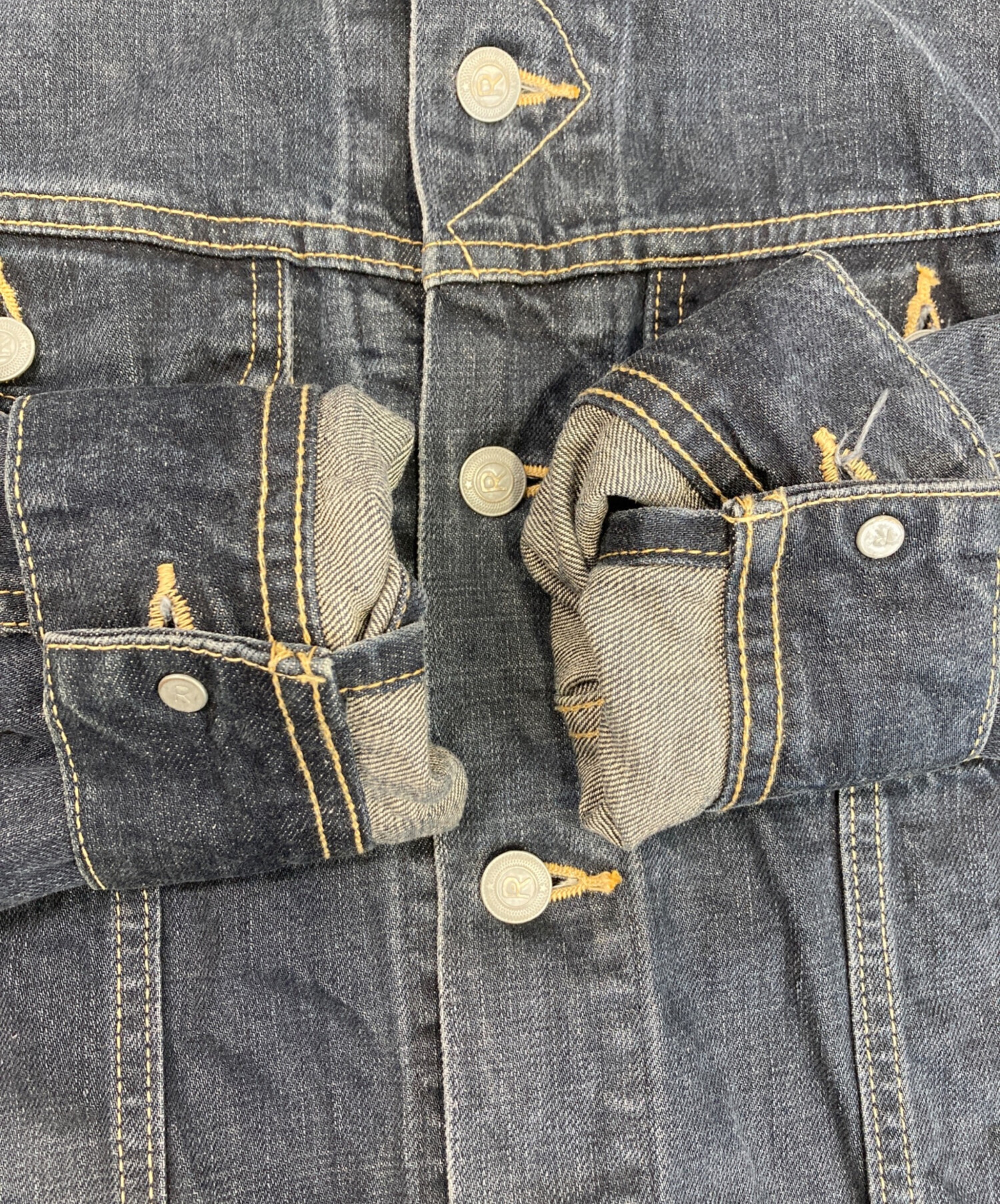 中古・古着通販】45rpm (45アールピーエム) デニムジャケット