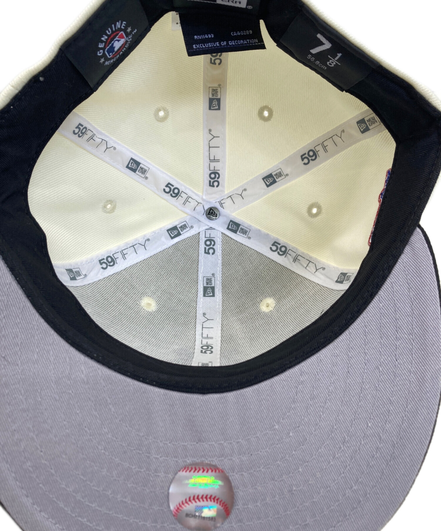 中古・古着通販】New Era (ニューエラ) キャップ アイボリー