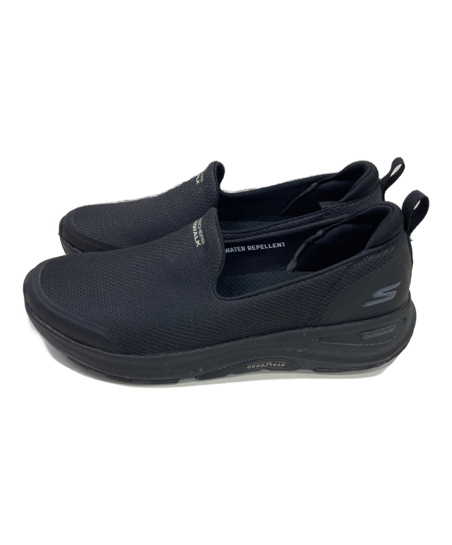 中古・古着通販】SKECHERS (スケッチャーズ) スリッポン ブラック 