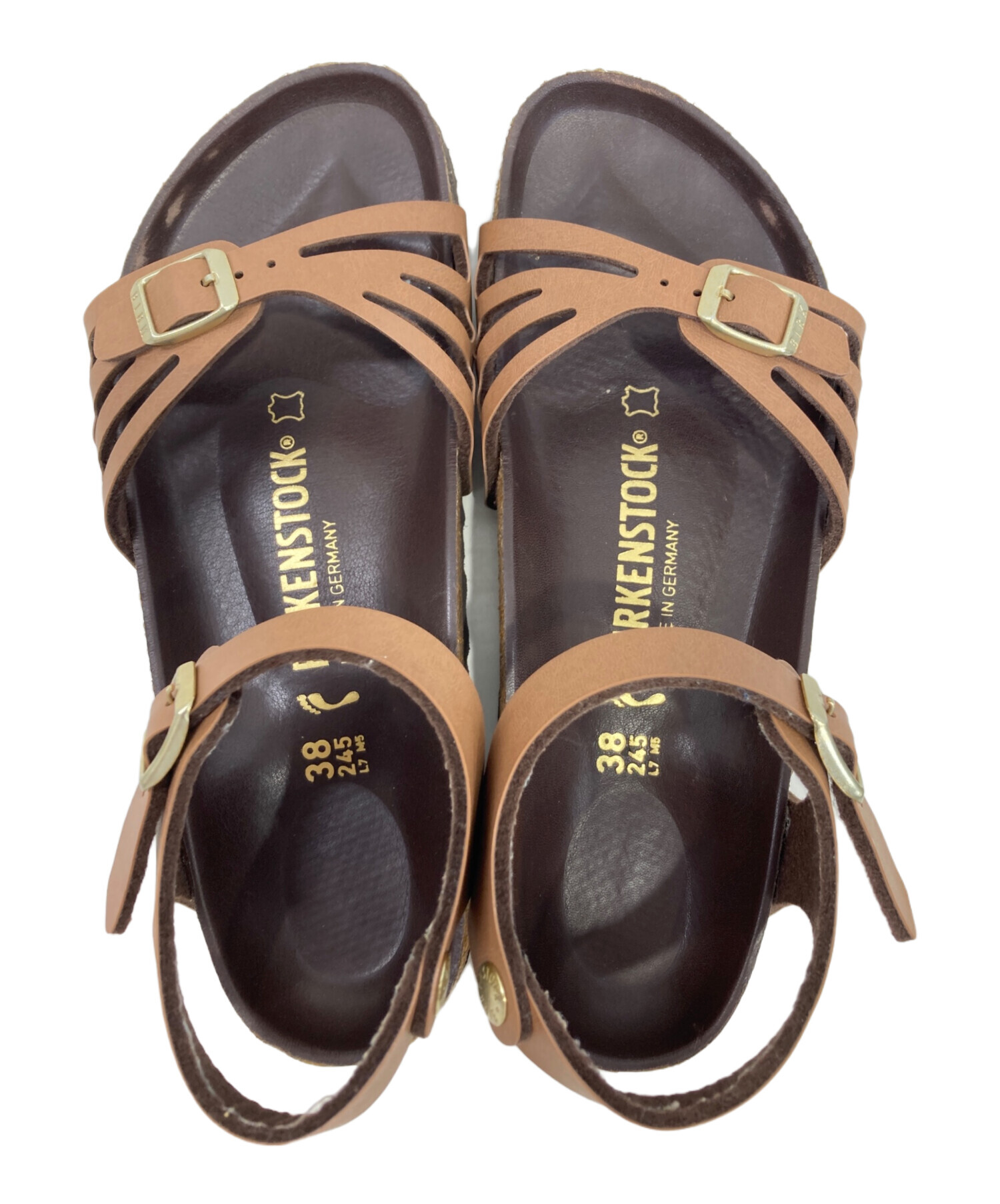中古・古着通販】BIRKENSTOCK (ビルケンシュトック) サンダル ブラウン 