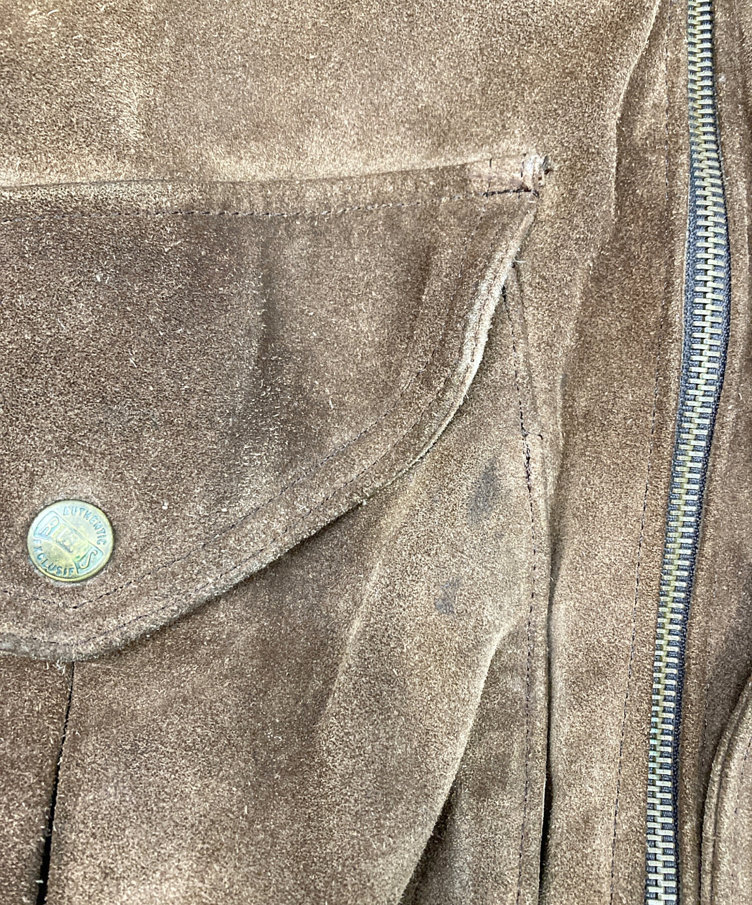 中古・古着通販】RED SKINS (レッドスキンズ) スウェードレザー