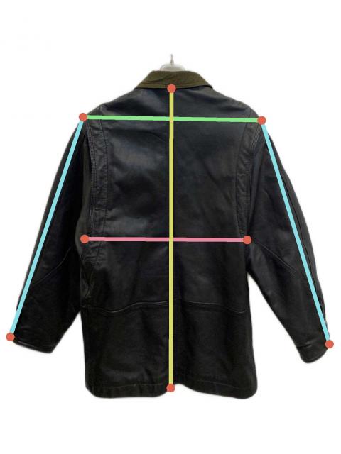中古・古着通販】o.henry (オーヘンリー) レザージャケット ブラック