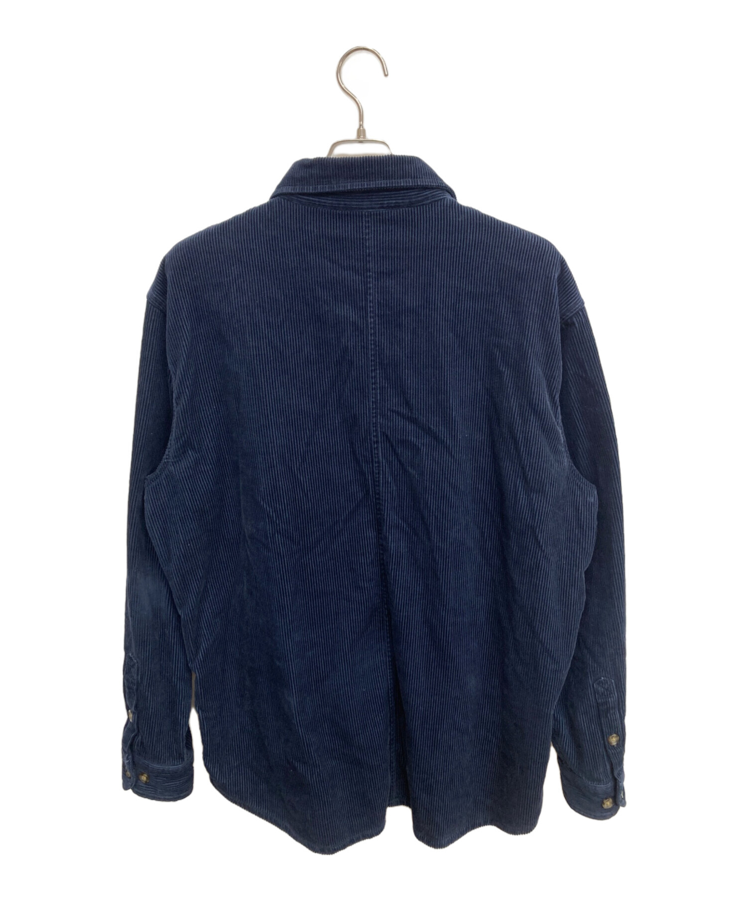 中古・古着通販】CarHartt (カーハート) コーデュロイシャツ ネイビー