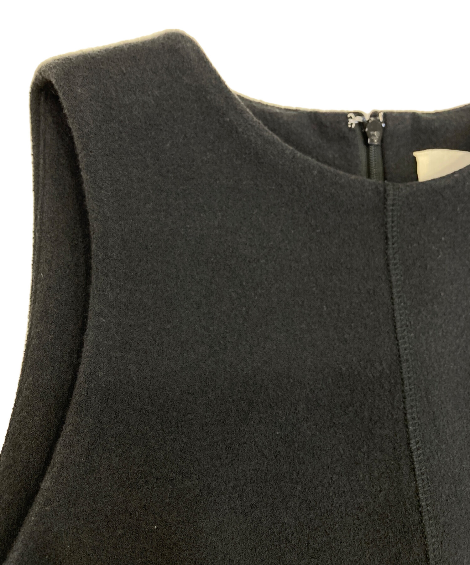 中古・古着通販】TODAYFUL (トゥデイフル) Pencil Pile Dress ブラック 