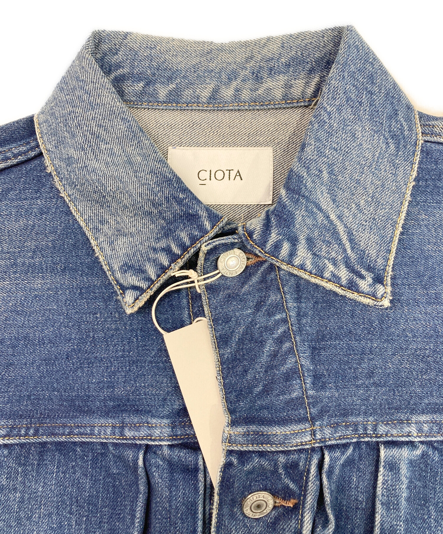 中古・古着通販】CIOTA (シオタ) New Double Pocket Denim Jacket MD 
