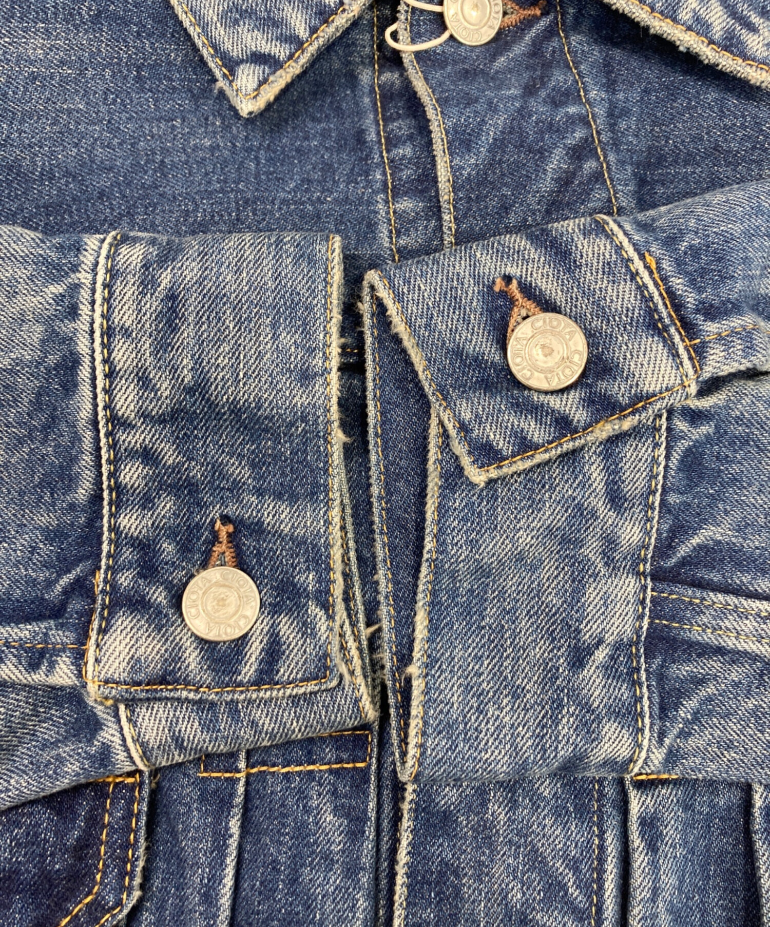 中古・古着通販】CIOTA (シオタ) New Double Pocket Denim Jacket MD 