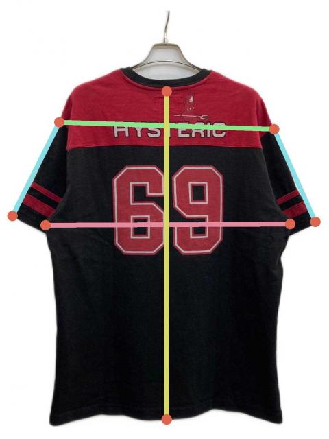 シャツ XL Supreme HYSTERIC GLAMOUR 69 Football all.webp