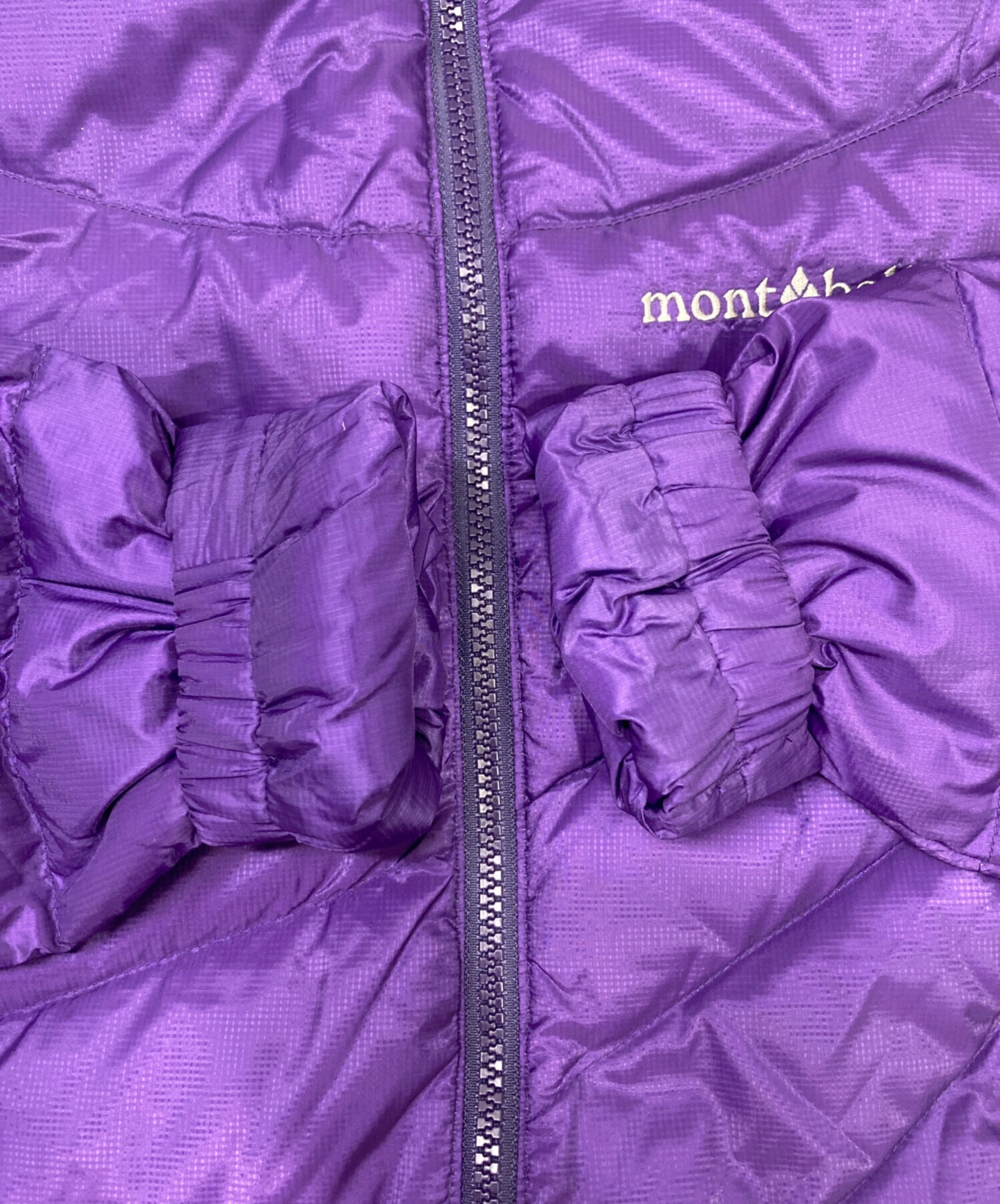 中古・古着通販】mont-bell (モンベル) ダウンジャケット パープル 