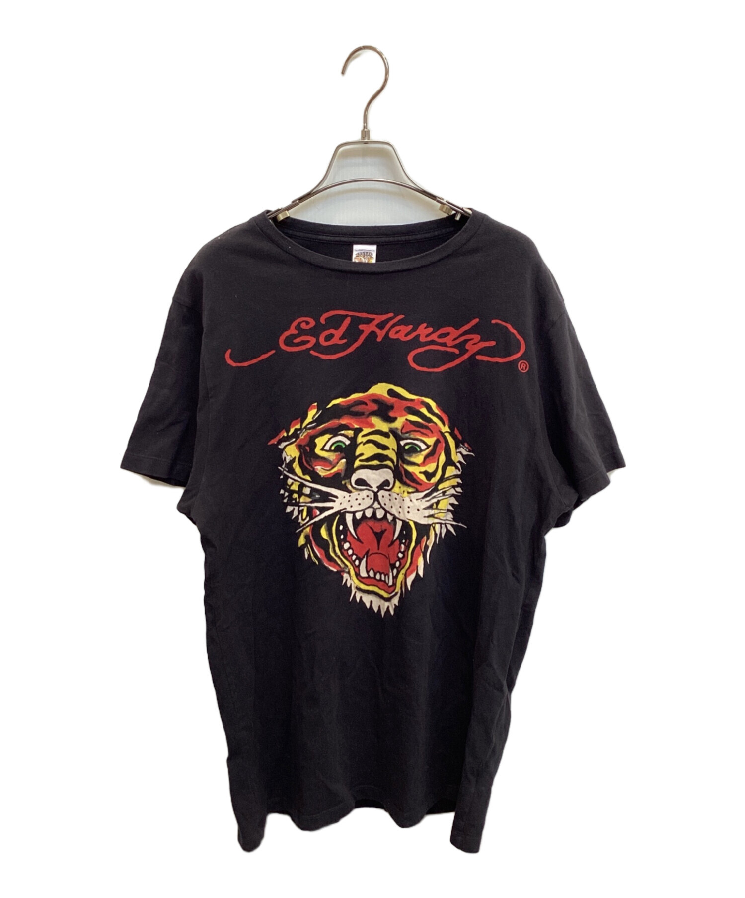 ED HARDY LA購入　ビンテージ　ダメージ　販売初期　2004年前後　古着 中古・古着通販】ED HARDY (エド ハーディー) Tシャツ ブラック サイズ