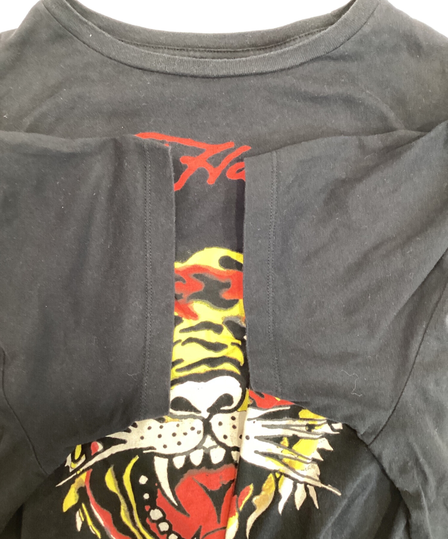 中古・古着通販】ED HARDY (エド ハーディー) Tシャツ ブラック サイズ