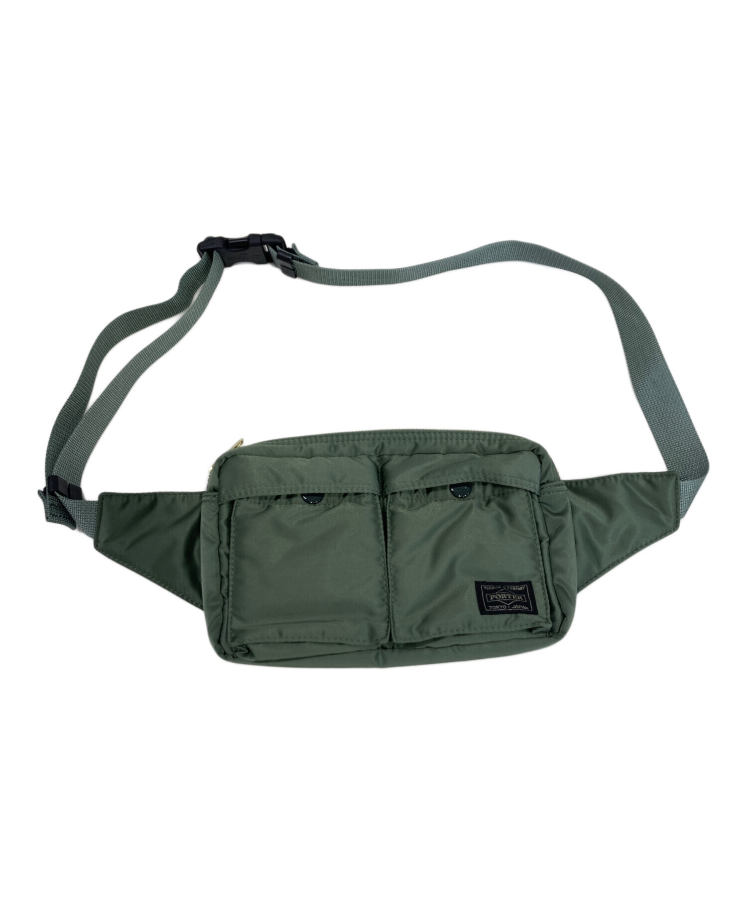 中古・古着通販】PORTER (ポーター) ウエストポーチ カーキ｜ブランド 
