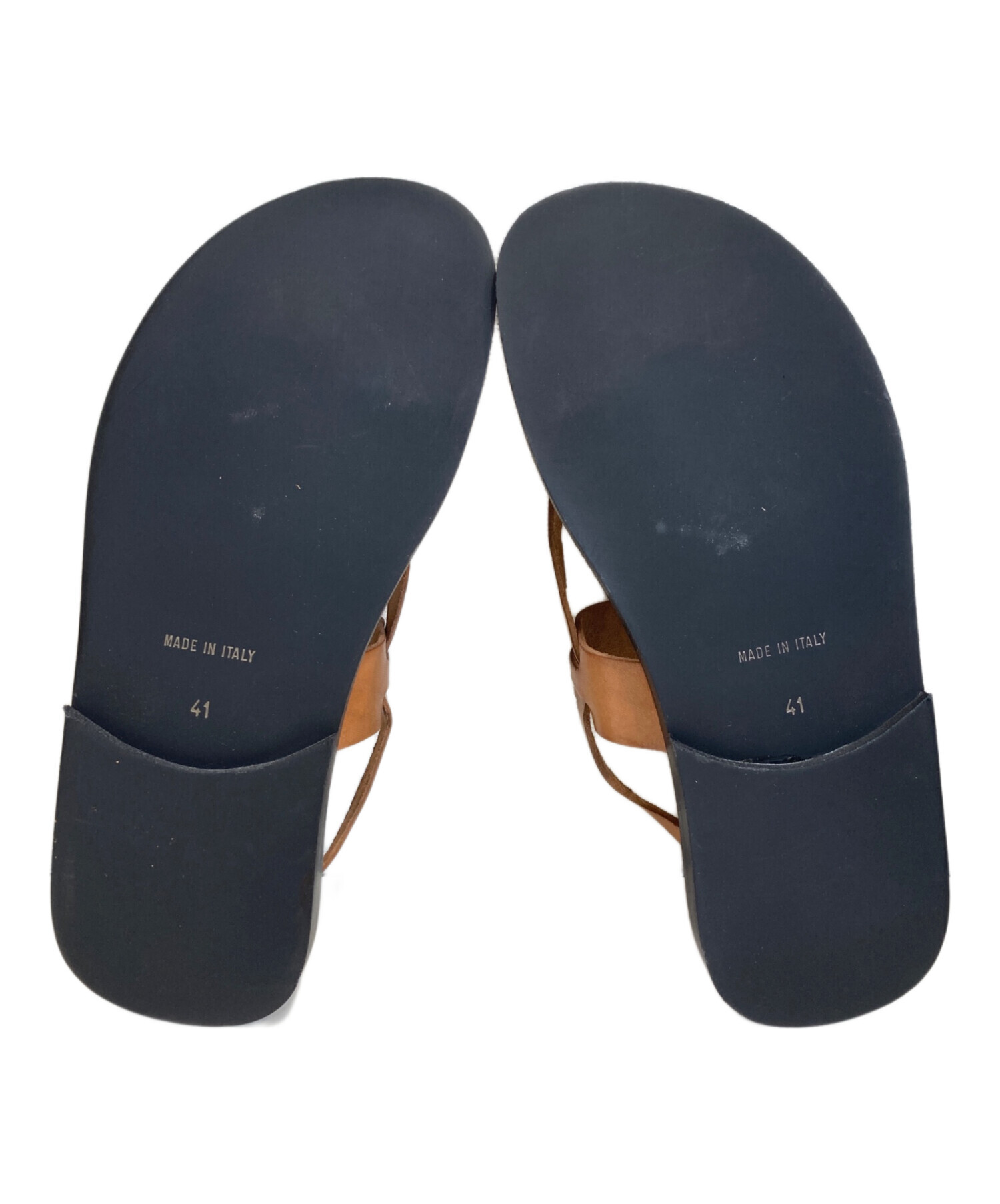 中古・古着通販】IL BISONTE (イル ビゾンテ) サンダル ブラウン