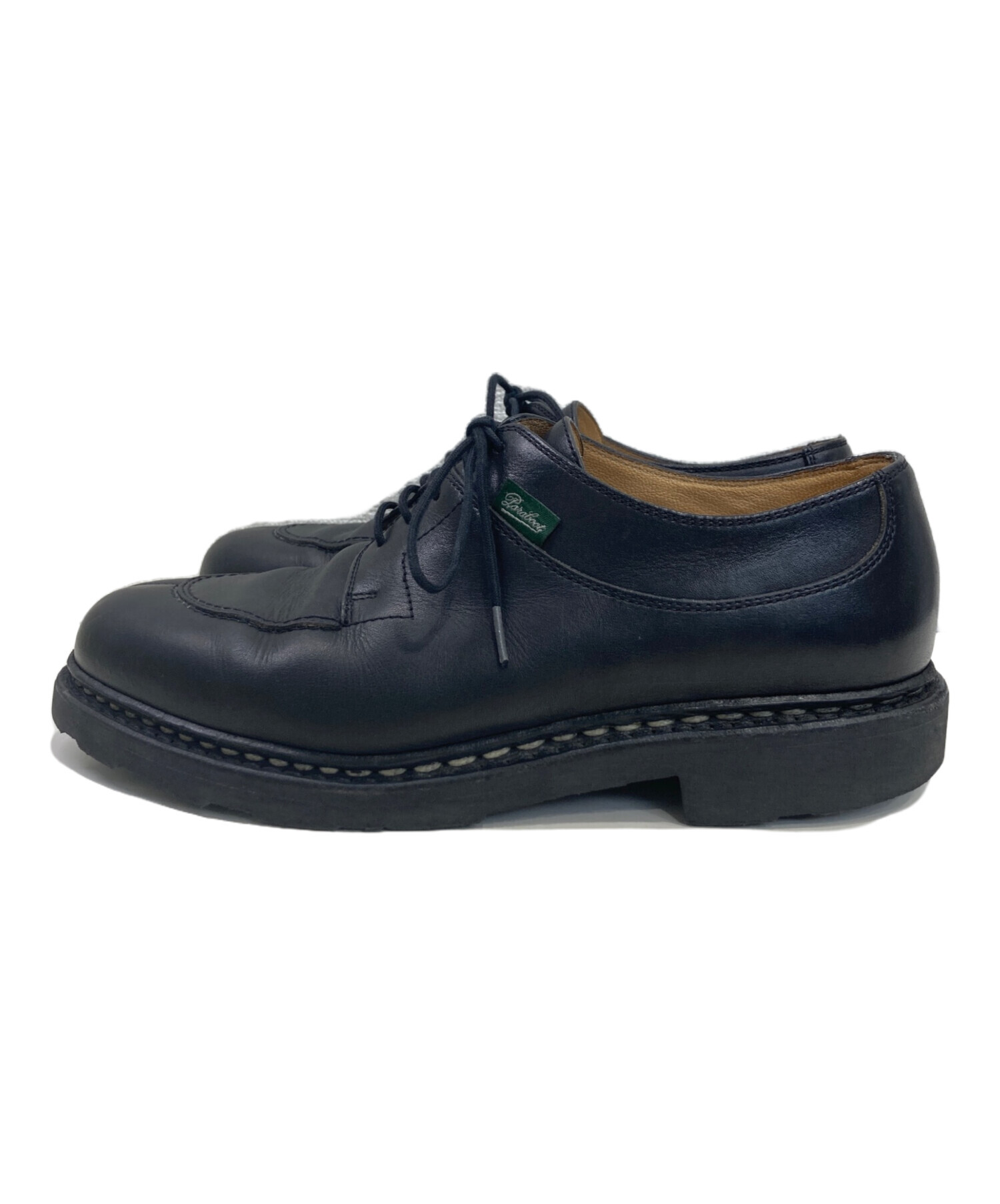 中古・古着通販】PARABOOT (パラブーツ) Vチップシューズ ブラック 