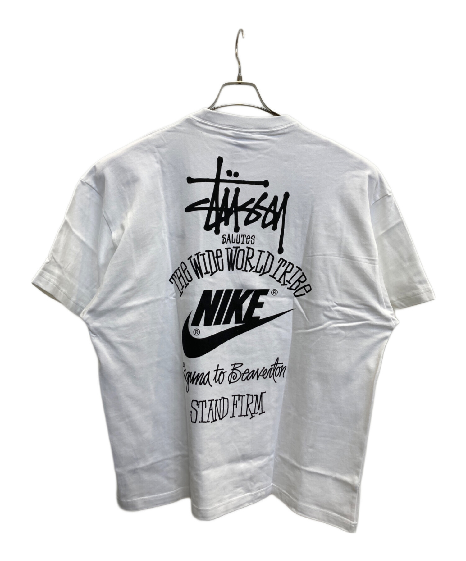 中古・古着通販】NIKE (ナイキ) stussy (ステューシー) Tシャツ
