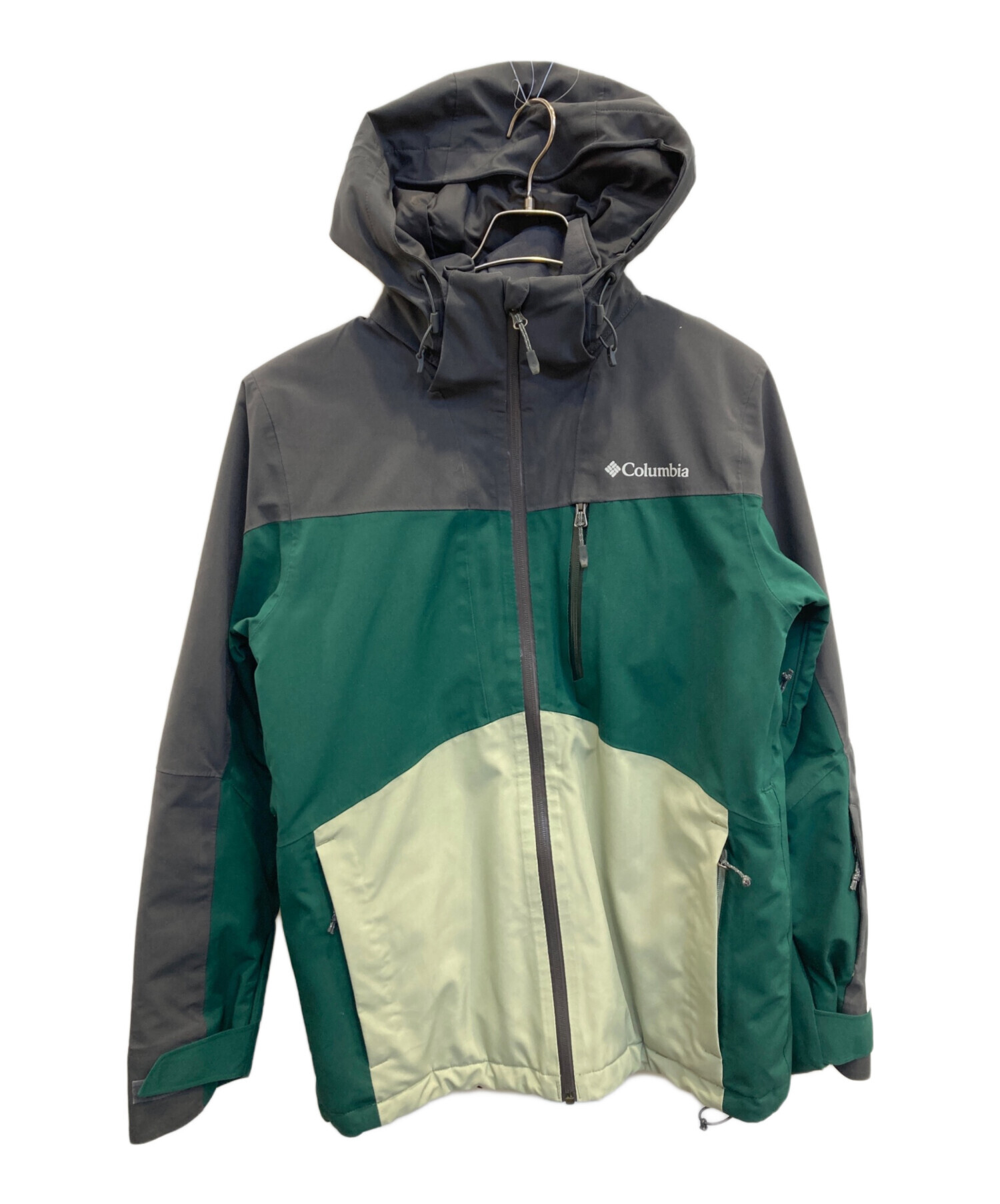 中古・古着通販】Columbia (コロンビア) マウンテンパーカー グリーン 