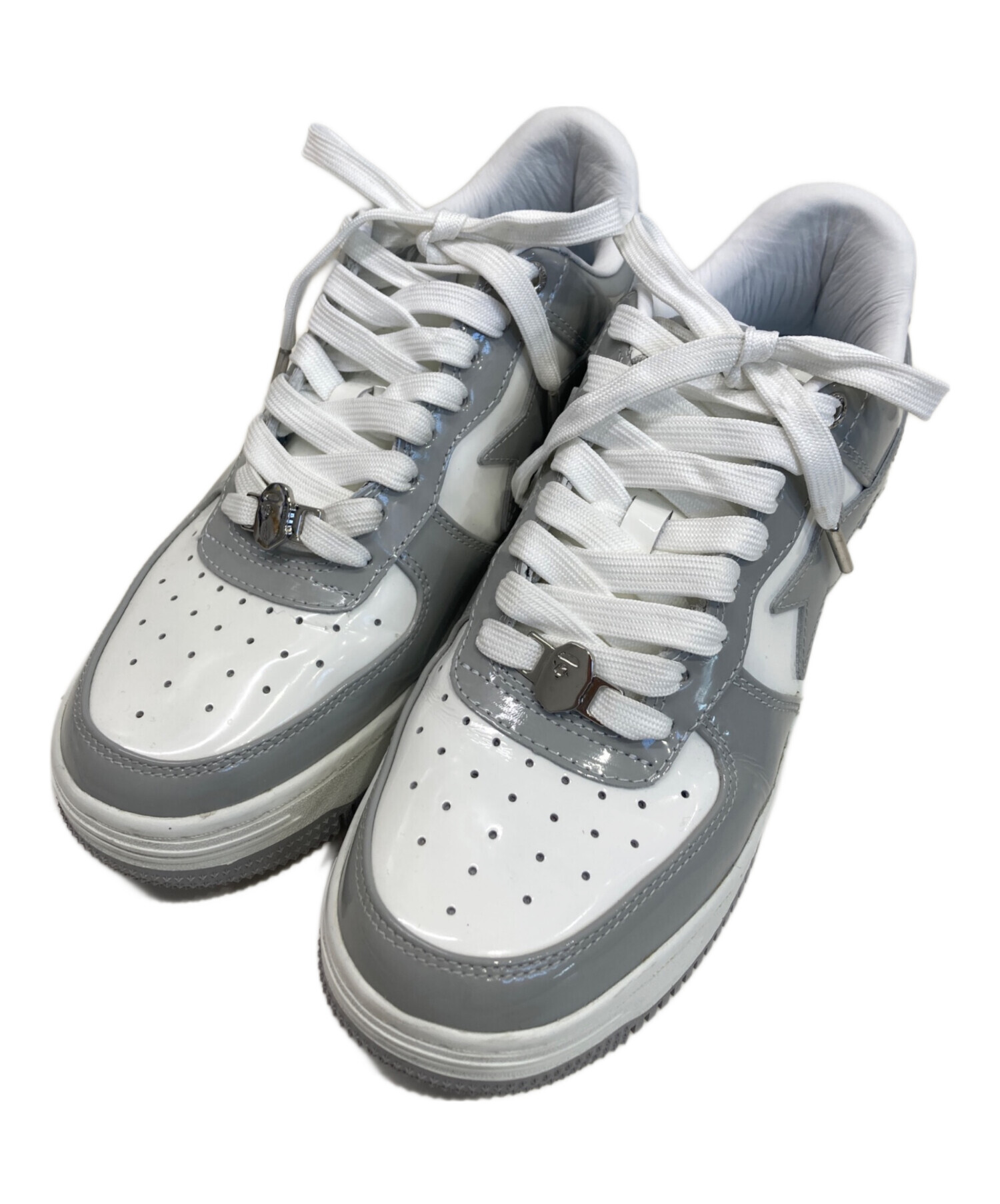 中古・古着通販】BAPESTA (ベイプスタ) BAPE STA LOW グレー サイズ 