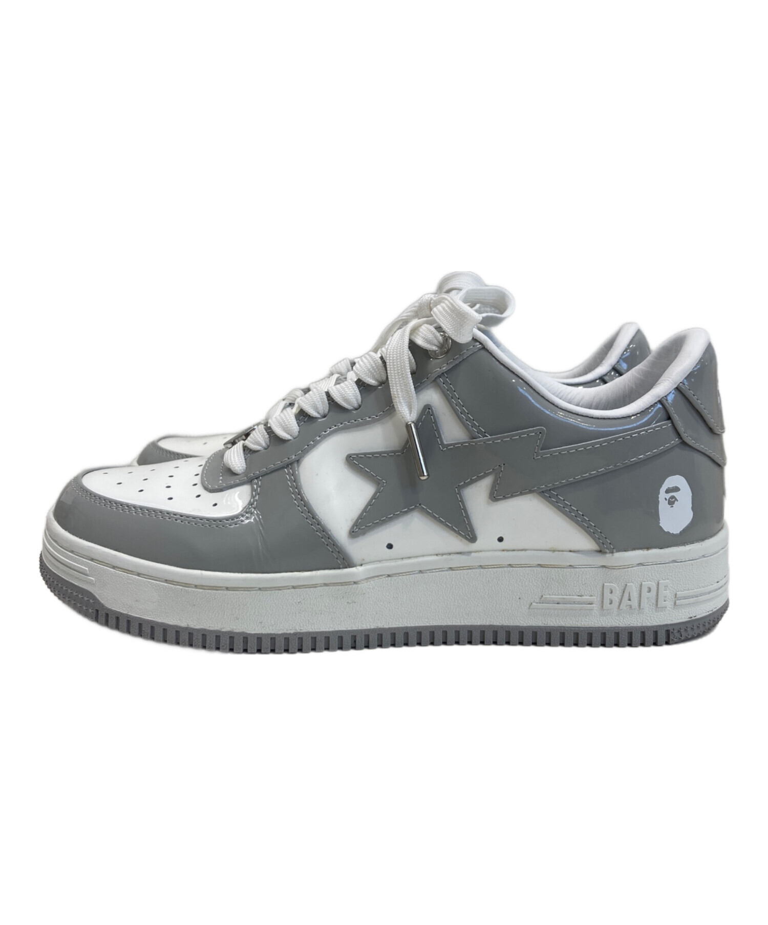 中古・古着通販】BAPESTA (ベイプスタ) BAPE STA LOW グレー サイズ 