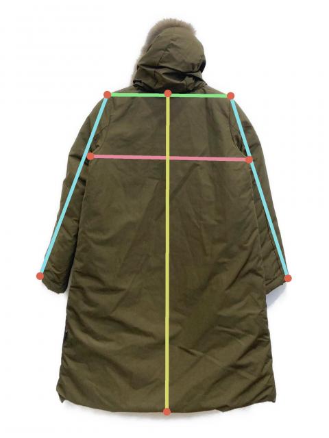 【新品未使用】DUVETICA デュベティカ　CAITRIONA カーキ 42 中古・古着通販】DUVETICA (デュベティカ) FINGUARADUE ダウンコート