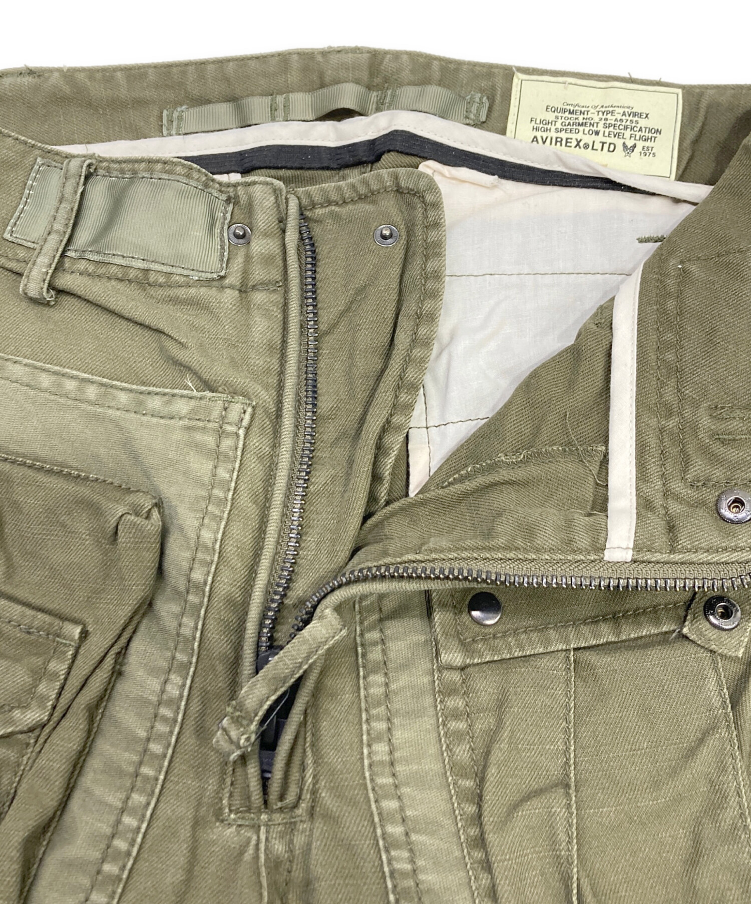 中古・古着通販】AVIREX (アヴィレックス) マルチポケットカーゴパンツ