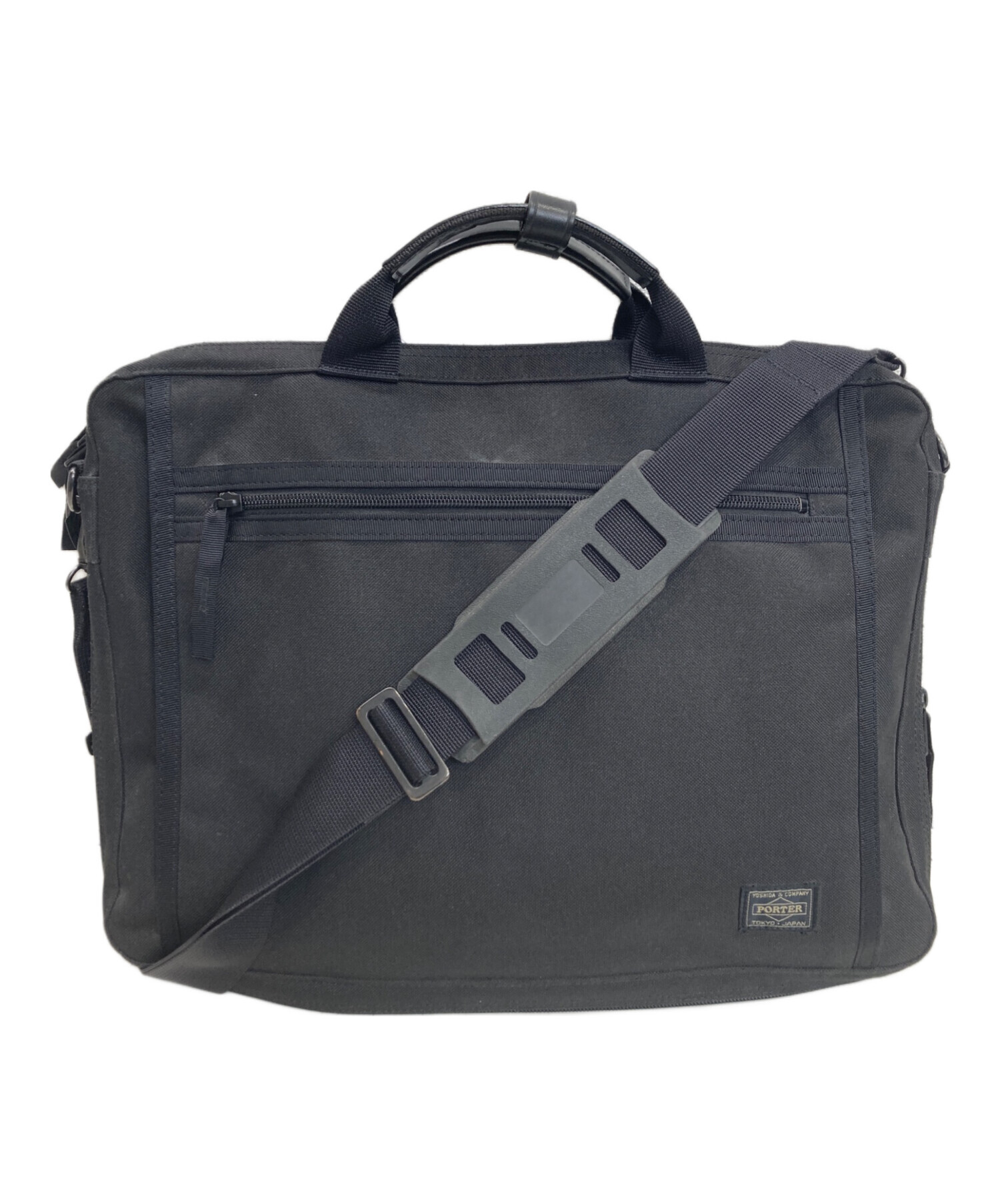 中古・古着通販】PORTER (ポーター) 2WAYビジネスバッグ ブラック 