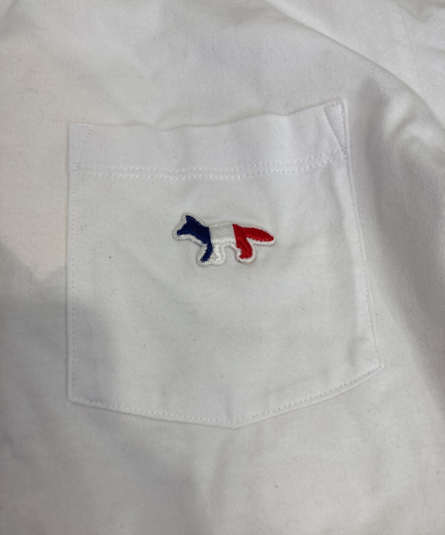 中古・古着通販】MAISON KITSUNE (メゾンキツネ) Tシャツ ホワイト 